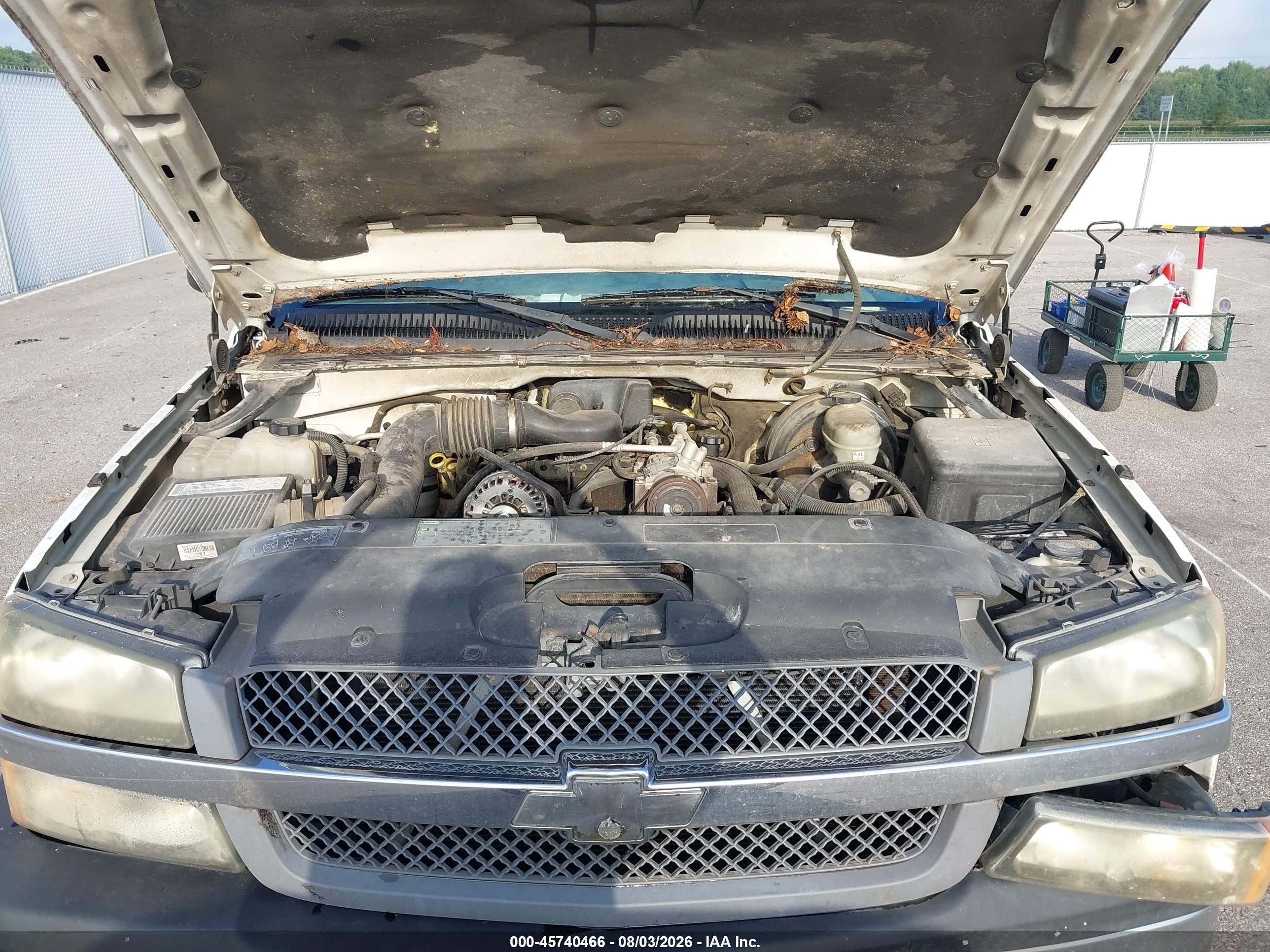 2005 Chevrolet Silverado 1500 Work Truck White vin: 1GCEC19X85Z343032