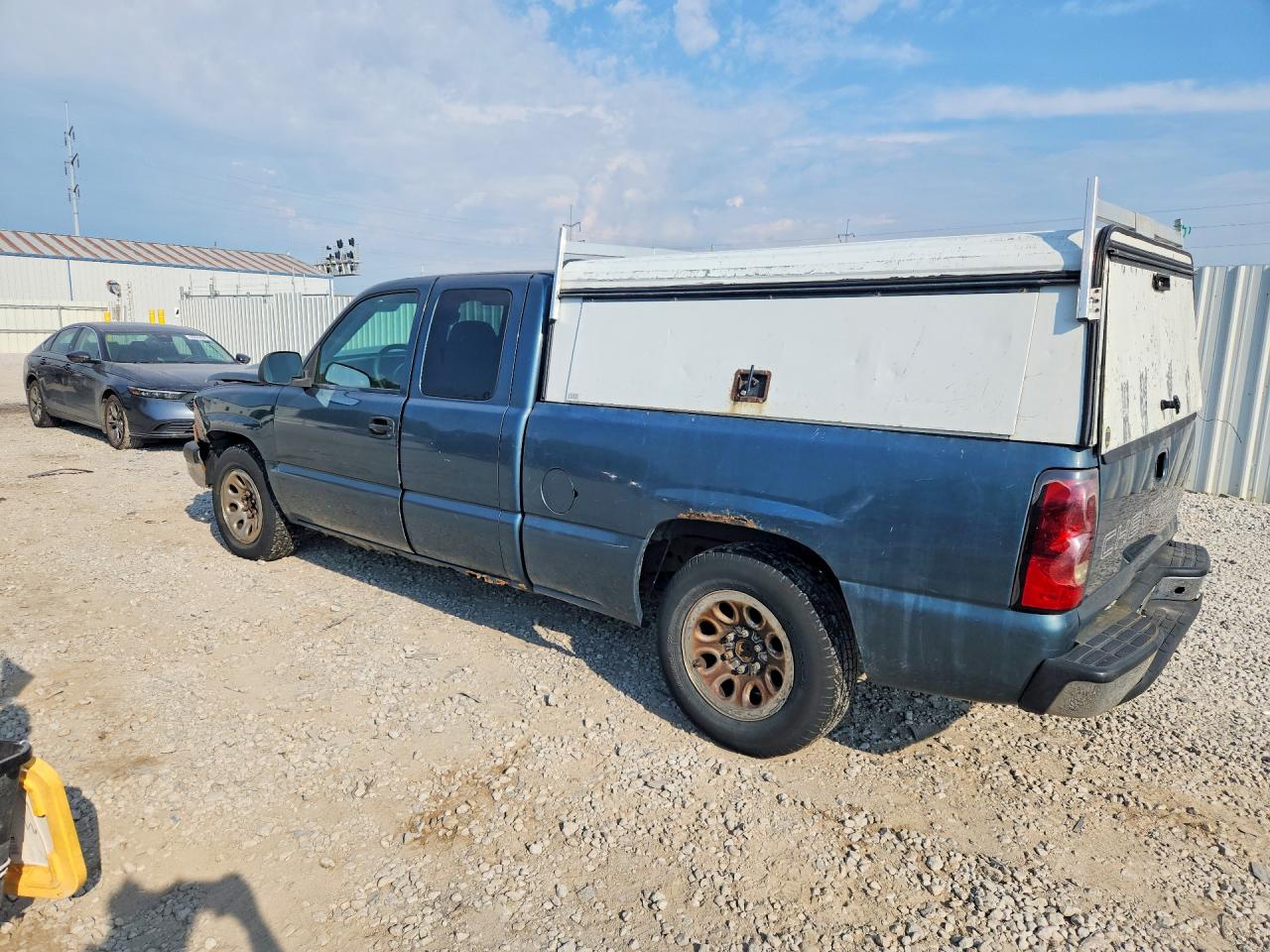 2006 Chevrolet Silverado Blue vin: 1GCEC19X86Z300179