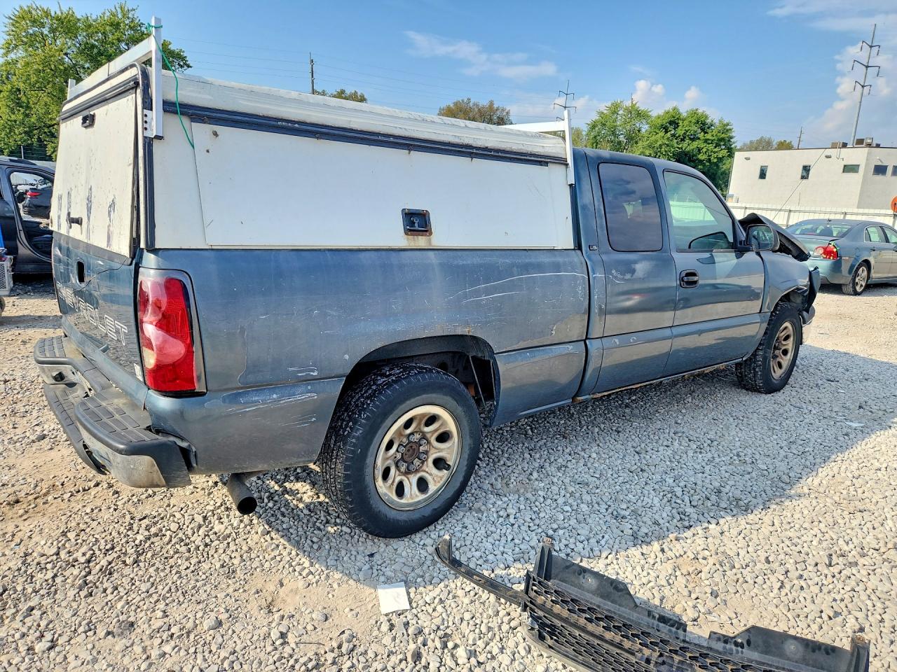 2006 Chevrolet Silverado Blue vin: 1GCEC19X86Z300179