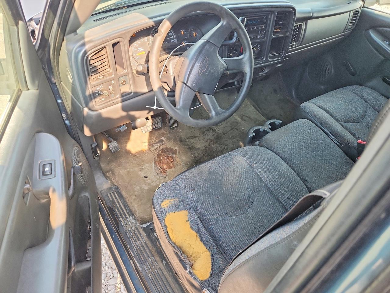 2006 Chevrolet Silverado Blue vin: 1GCEC19X86Z300179