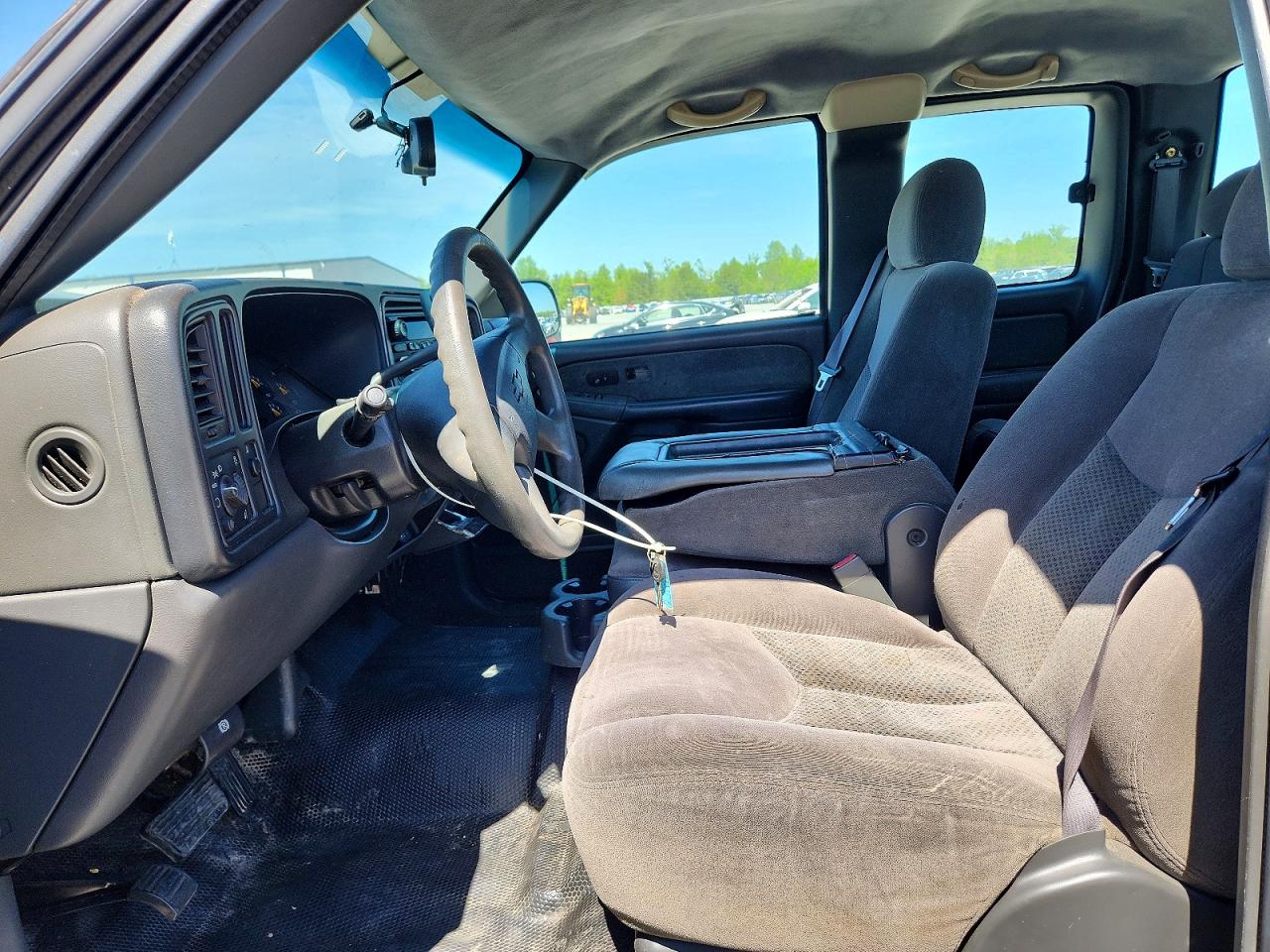2007 Chevrolet Silverado C1500 Classic Gray vin: 1GCEC19X87Z151869