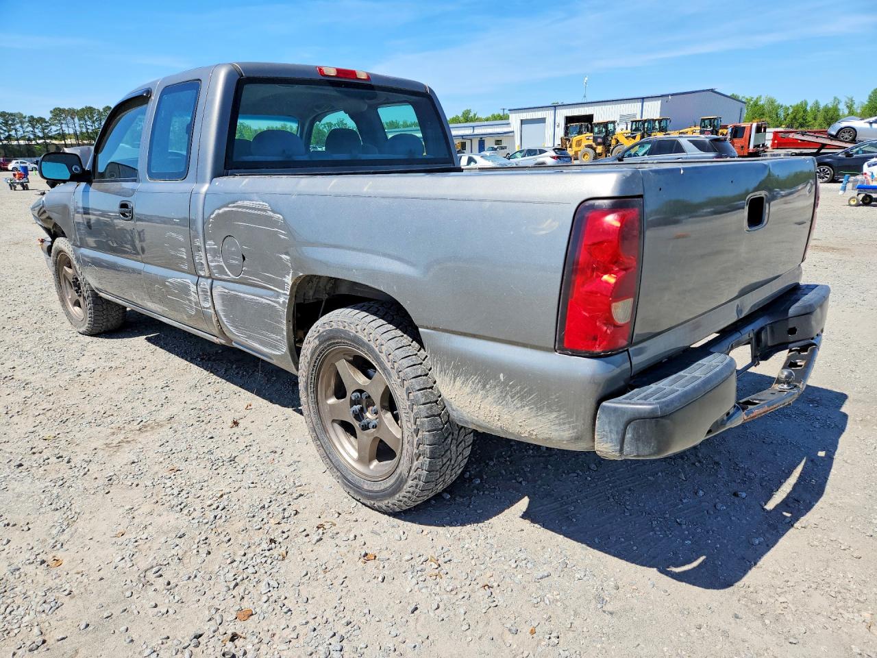 2007 Chevrolet Silverado C1500 Classic Gray vin: 1GCEC19X87Z151869