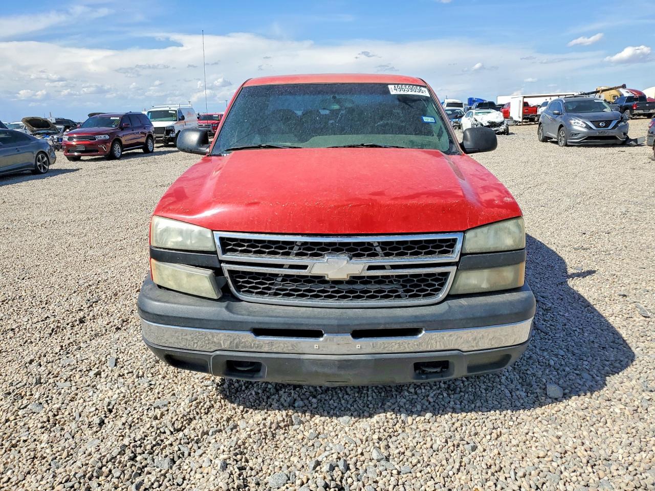 2007 Chevrolet 1500 Silve Red vin: 1GCEC19X87Z163990