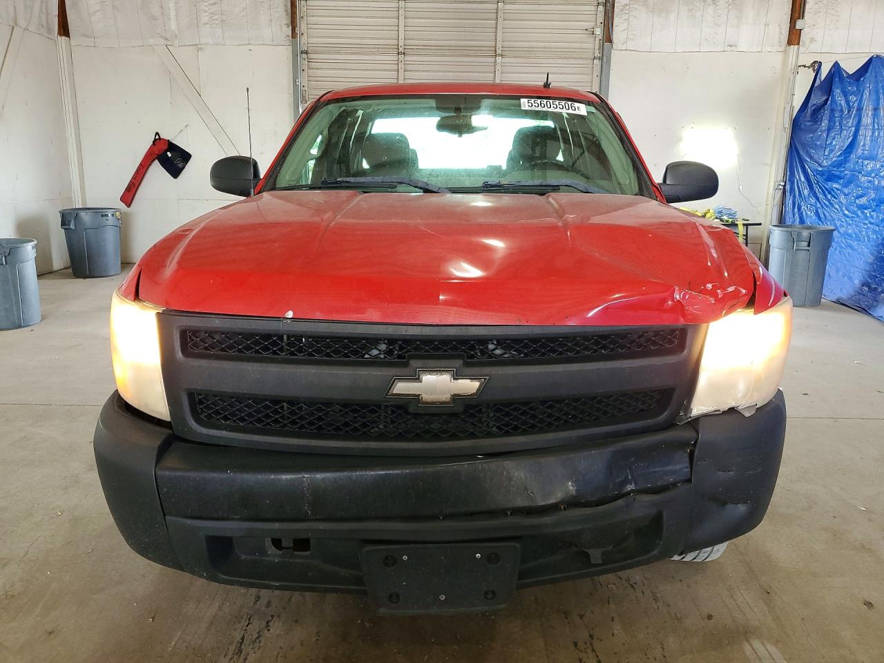 2007 Chevrolet Silverado C1500 Classic Red vin: 1GCEC19X87Z614447
