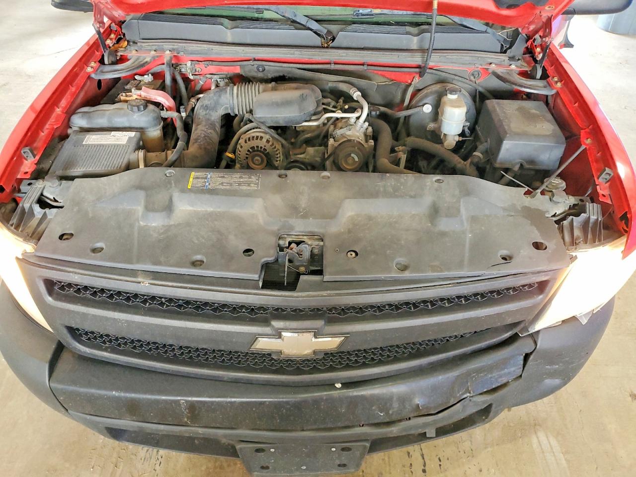 2007 Chevrolet Silverado C1500 Classic Red vin: 1GCEC19X87Z614447