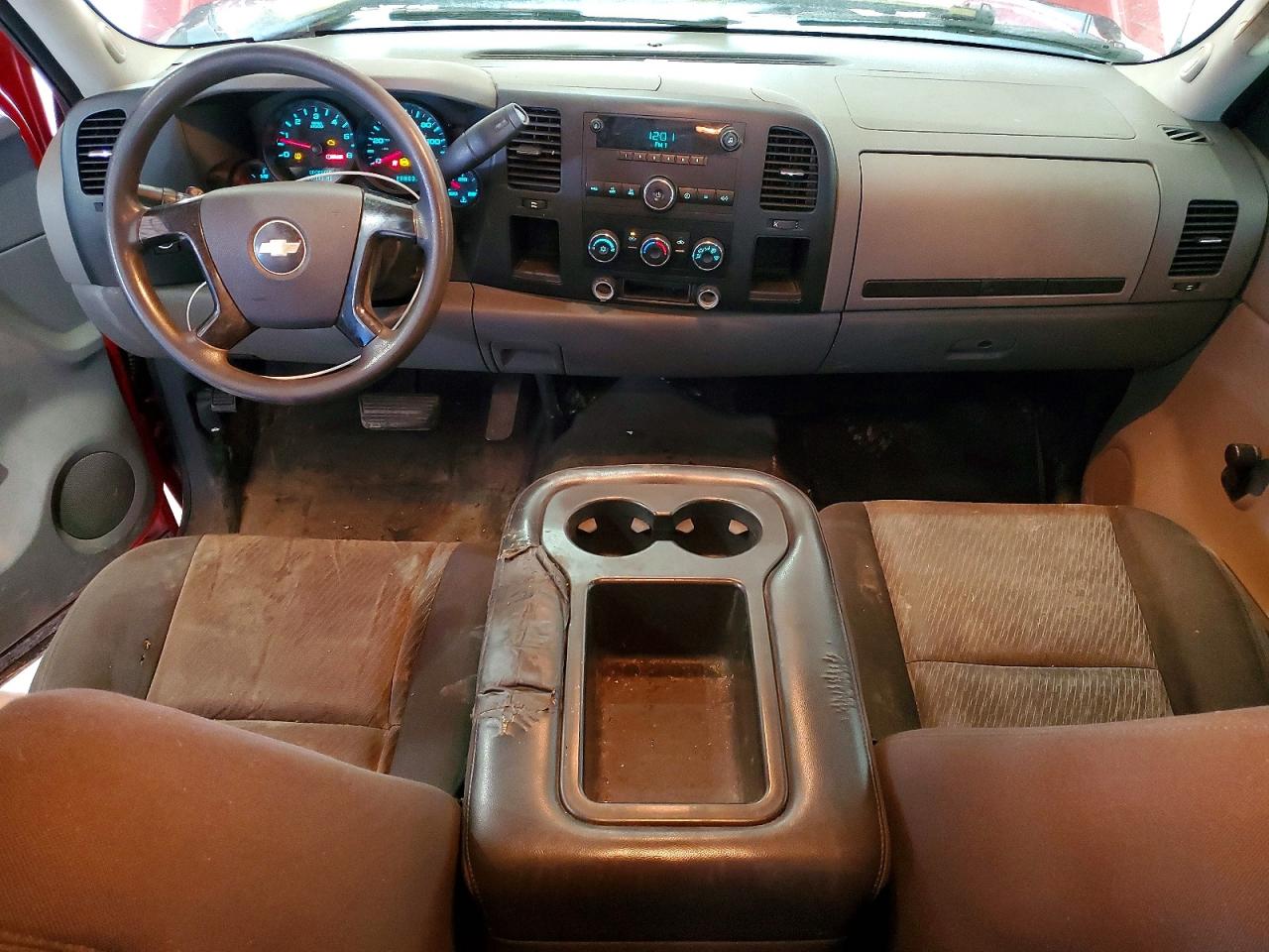 2007 Chevrolet Silverado C1500 Classic Red vin: 1GCEC19X87Z614447