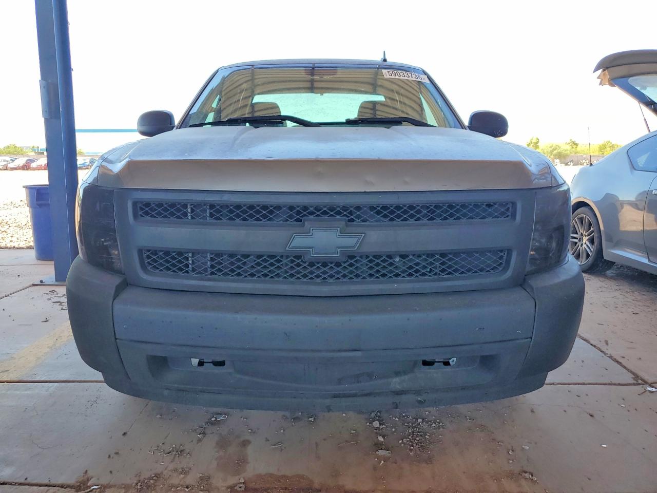 2008 Chevrolet Silverado C1500 Gray vin: 1GCEC19X88Z203986