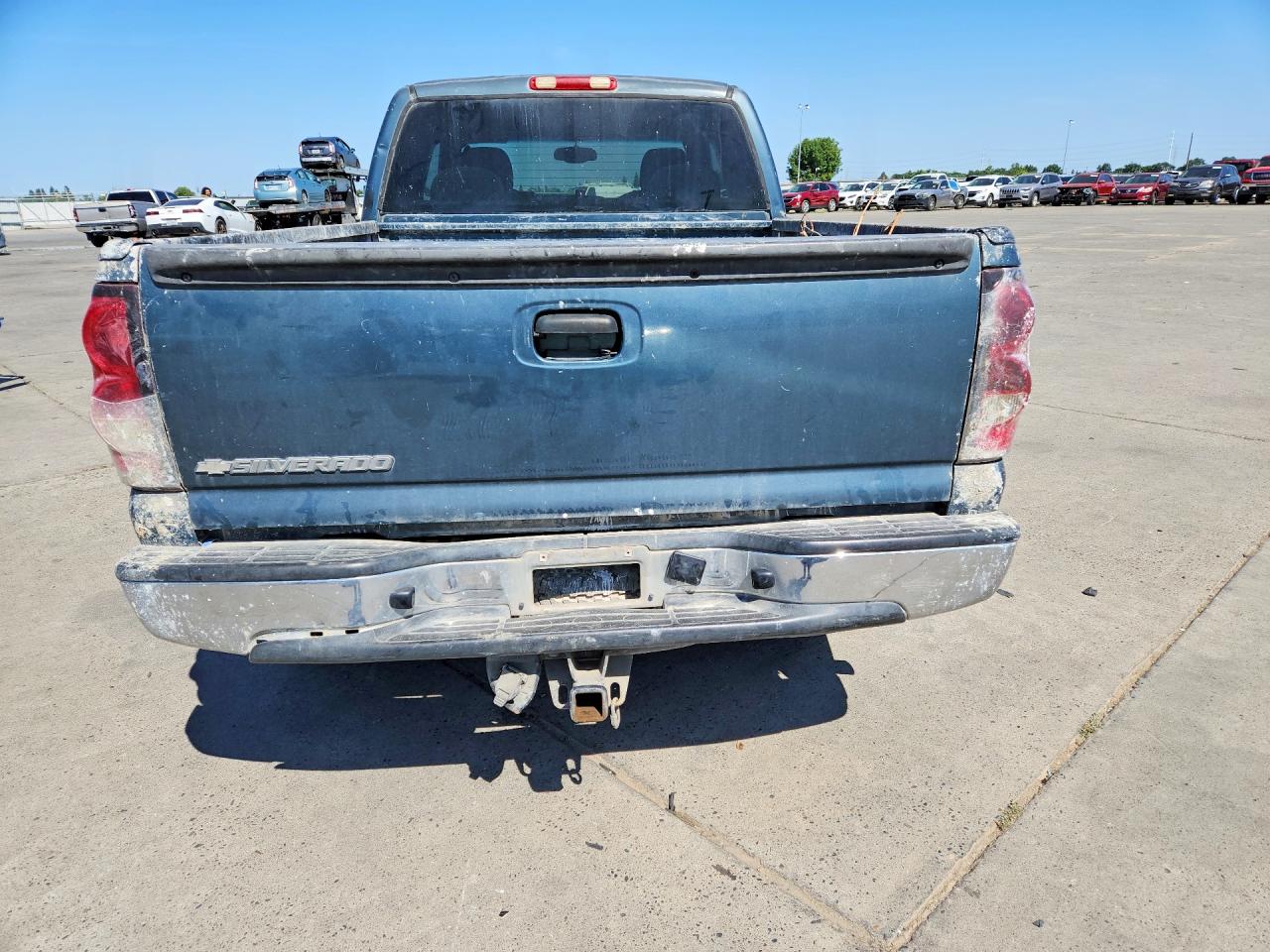 2006 Chevrolet Silverado C1500 Blue vin: 1GCEC19X96Z246794