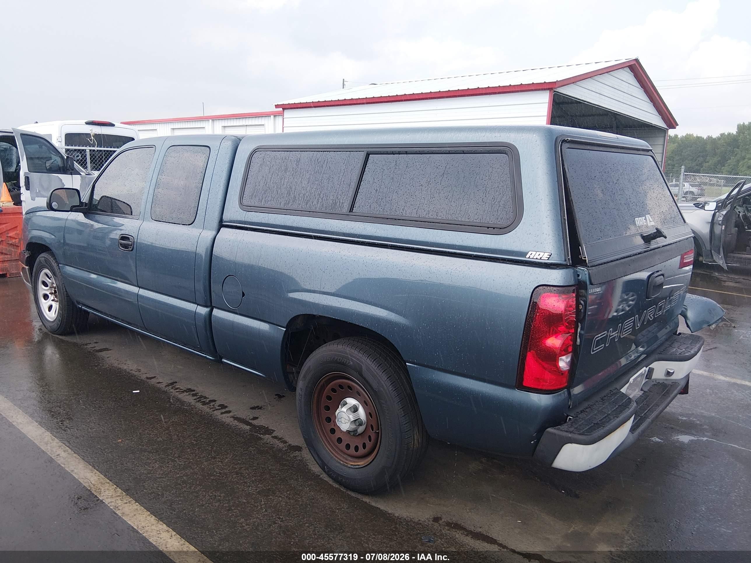 2007 Chevrolet Silverado 1500 Classic Work Truck Teal vin: 1GCEC19X97Z116273