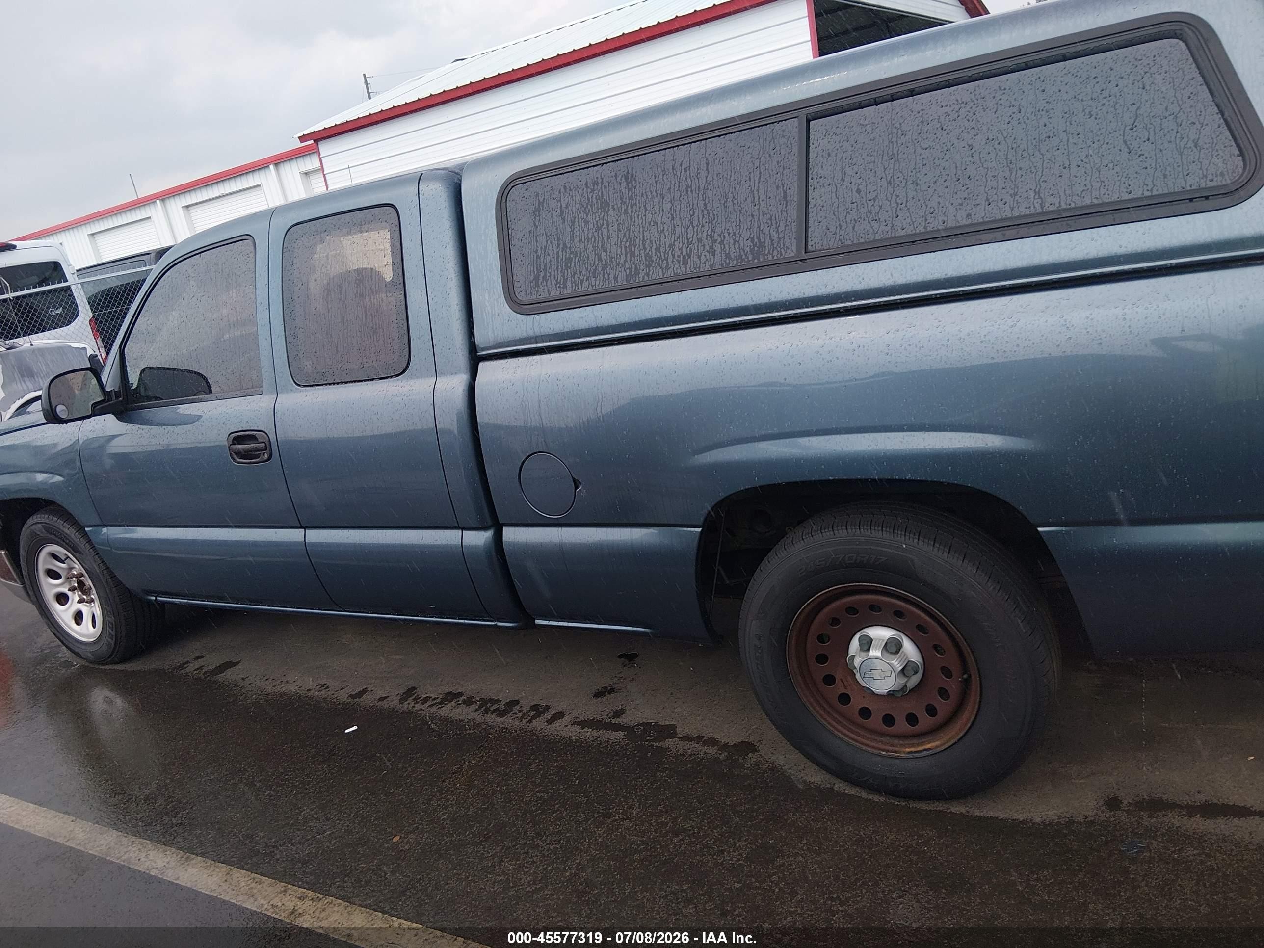 2007 Chevrolet Silverado 1500 Classic Work Truck Teal vin: 1GCEC19X97Z116273