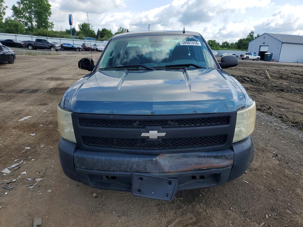 2007 Chevrolet Silverado C1500 Classic Серый vin: 1GCEC19X97Z636683
