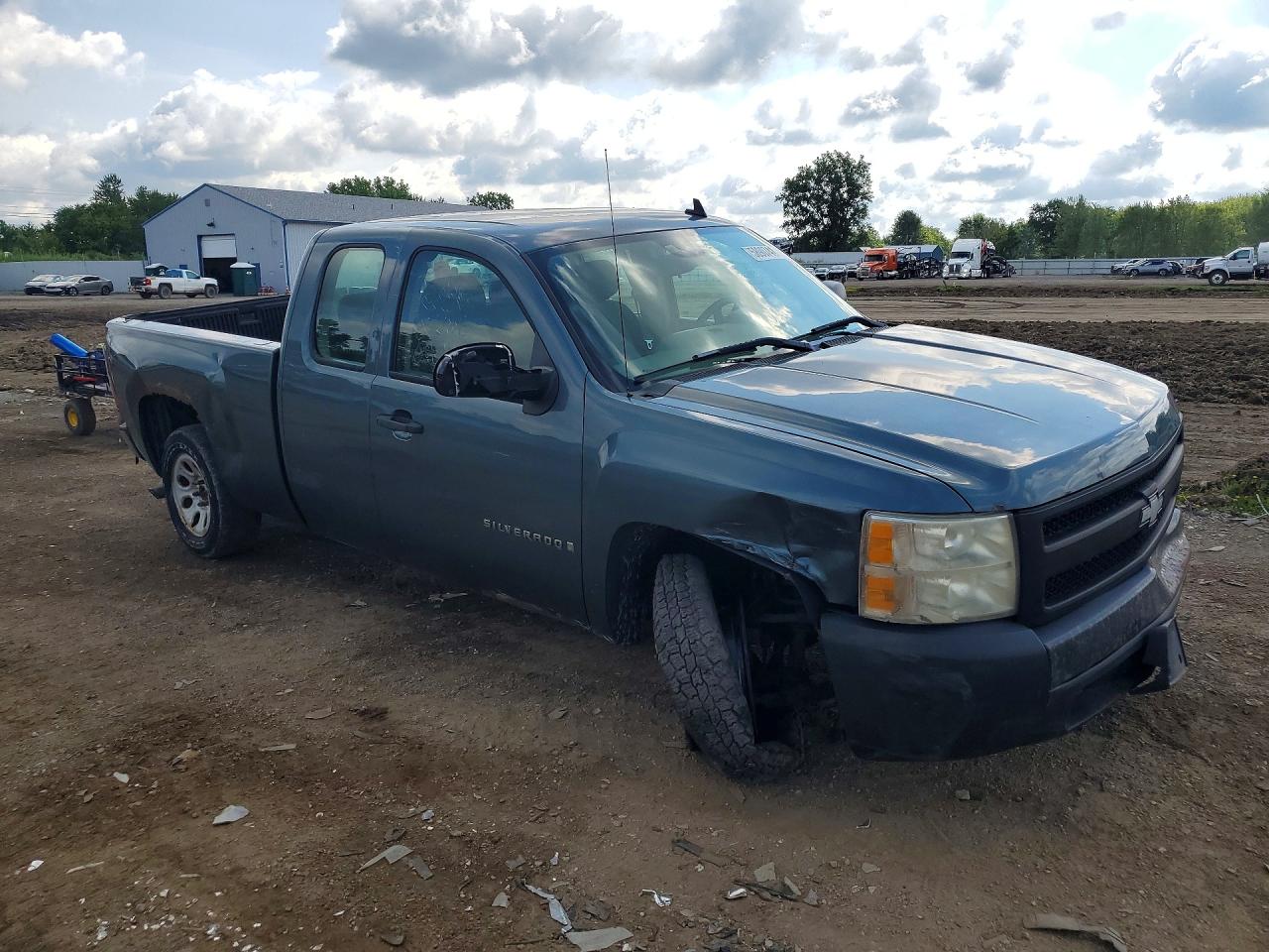 2007 Chevrolet Silverado C1500 Classic Серый vin: 1GCEC19X97Z636683