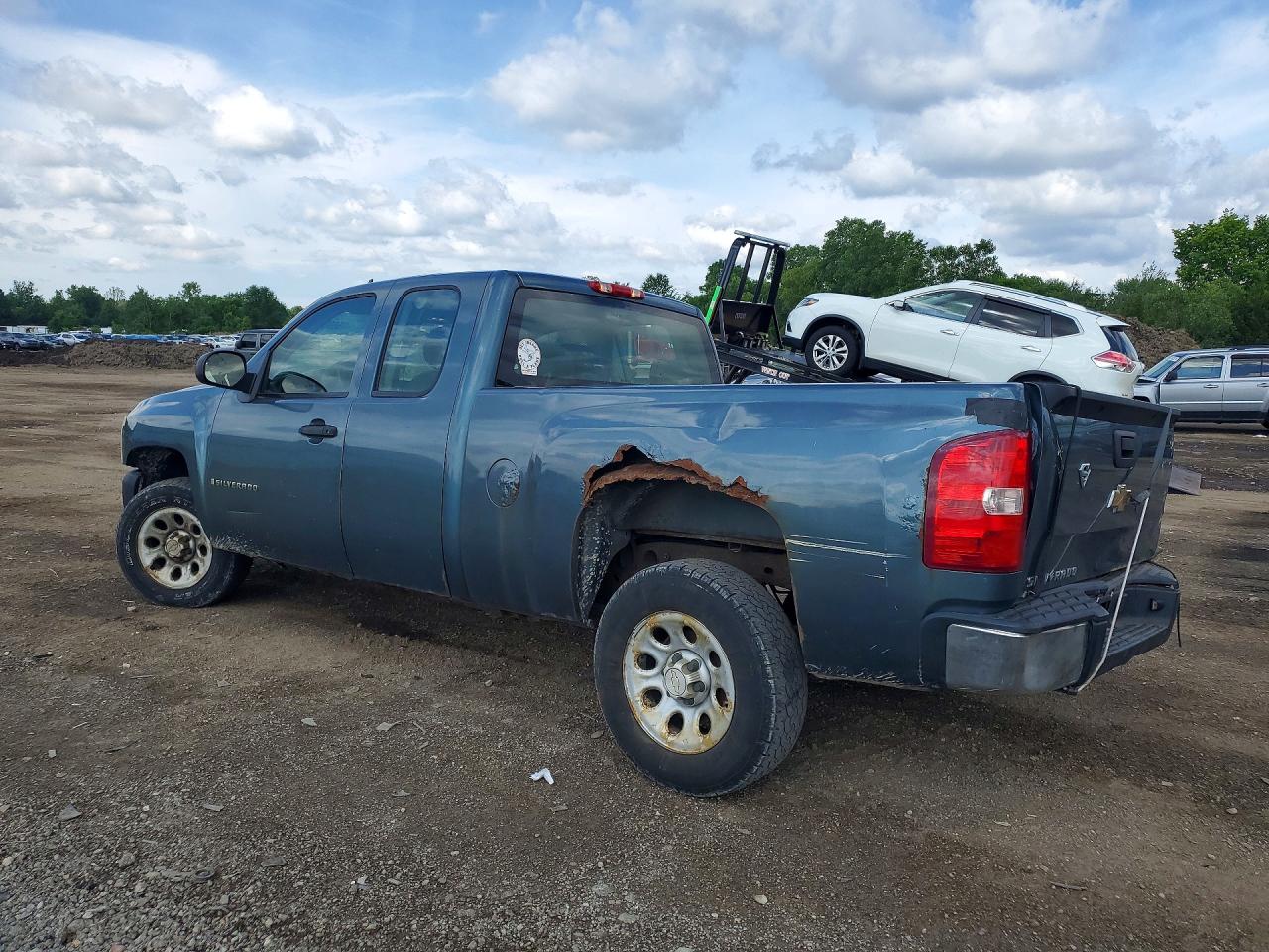 2007 Chevrolet Silverado C1500 Classic Серый vin: 1GCEC19X97Z636683