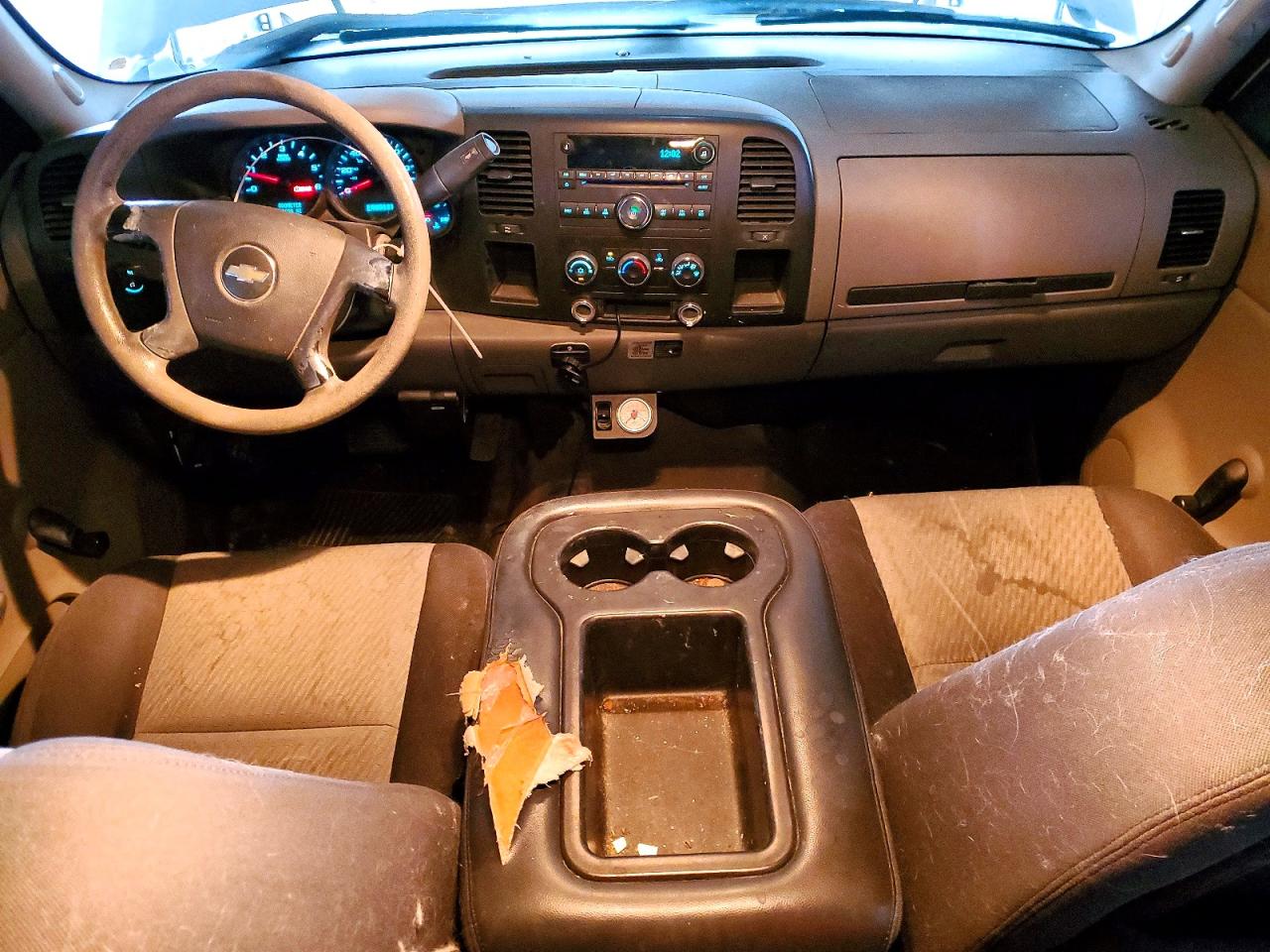 2008 Chevrolet Silverado C1500 White vin: 1GCEC19X98Z140901