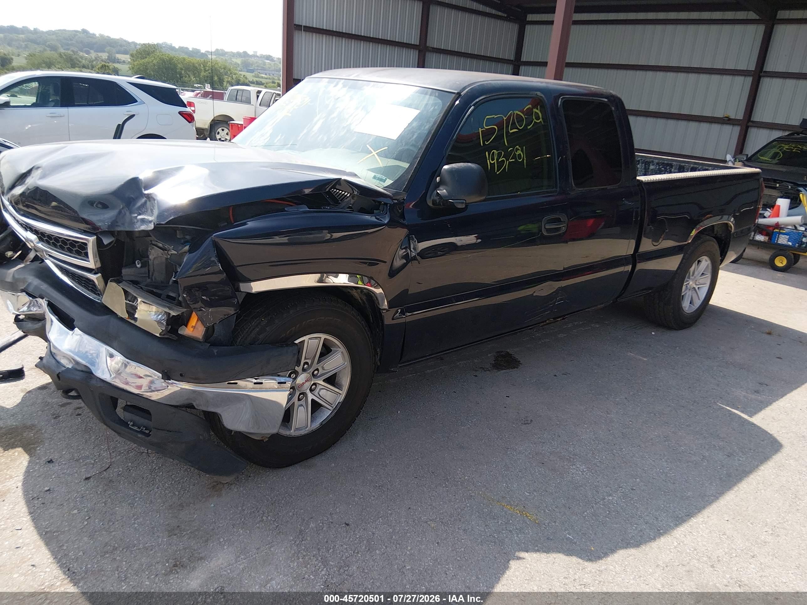 2006 Chevrolet Silverado 1500 Work Truck Black vin: 1GCEC19XX6Z278640
