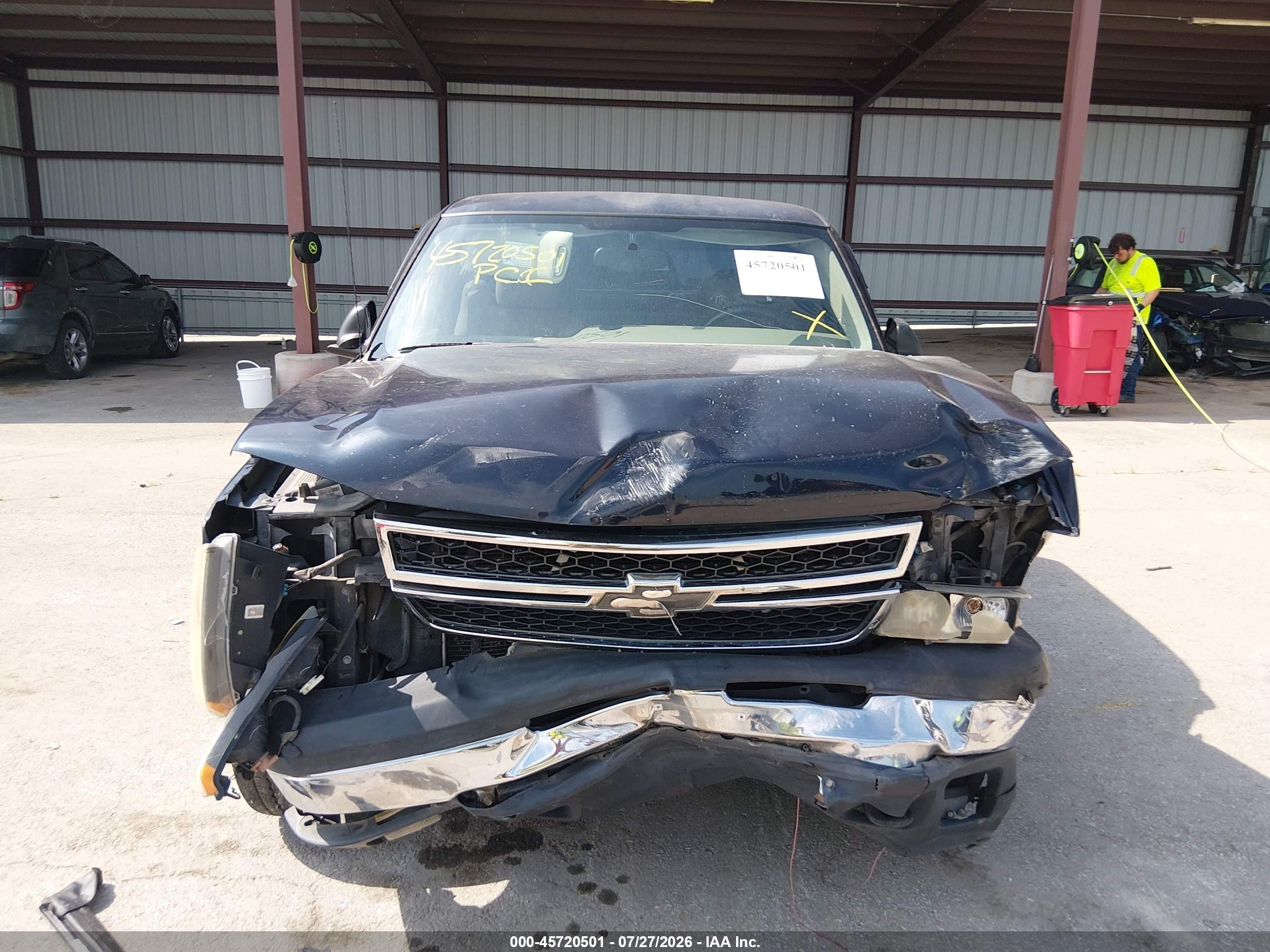 2006 Chevrolet Silverado 1500 Work Truck Black vin: 1GCEC19XX6Z278640