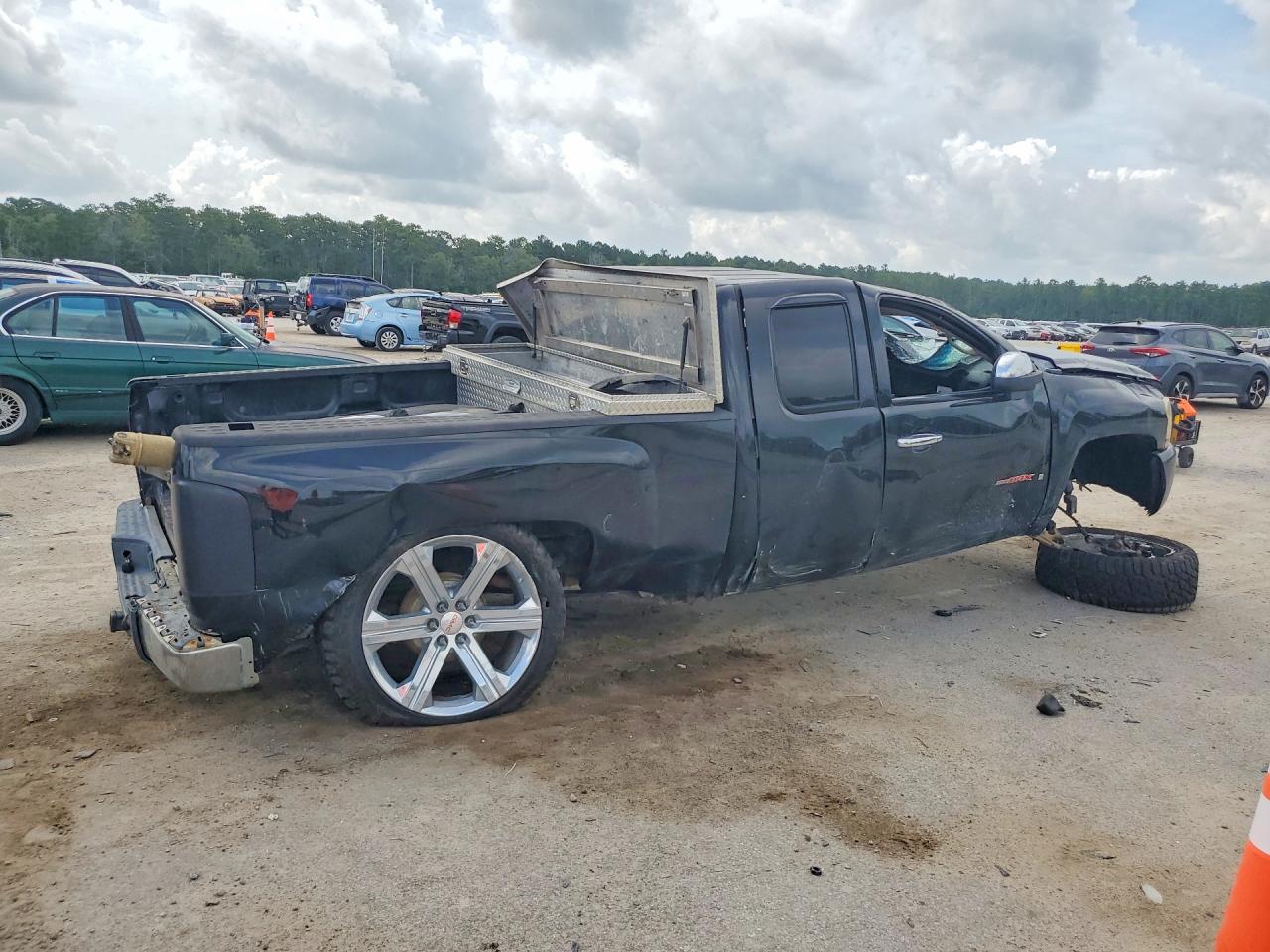 2008 Chevrolet Silverado C1500 Черный vin: 1GCEC19Y98Z184941