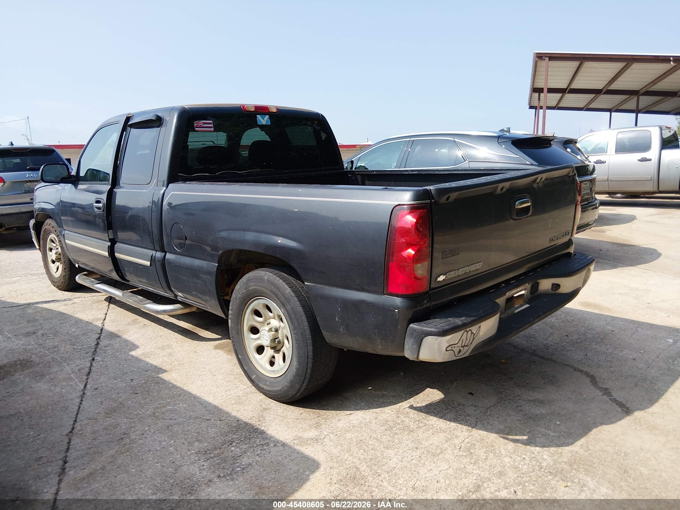 2005 Chevrolet Silverado 1500 Ls Blue vin: 1GCEC19Z05Z149418