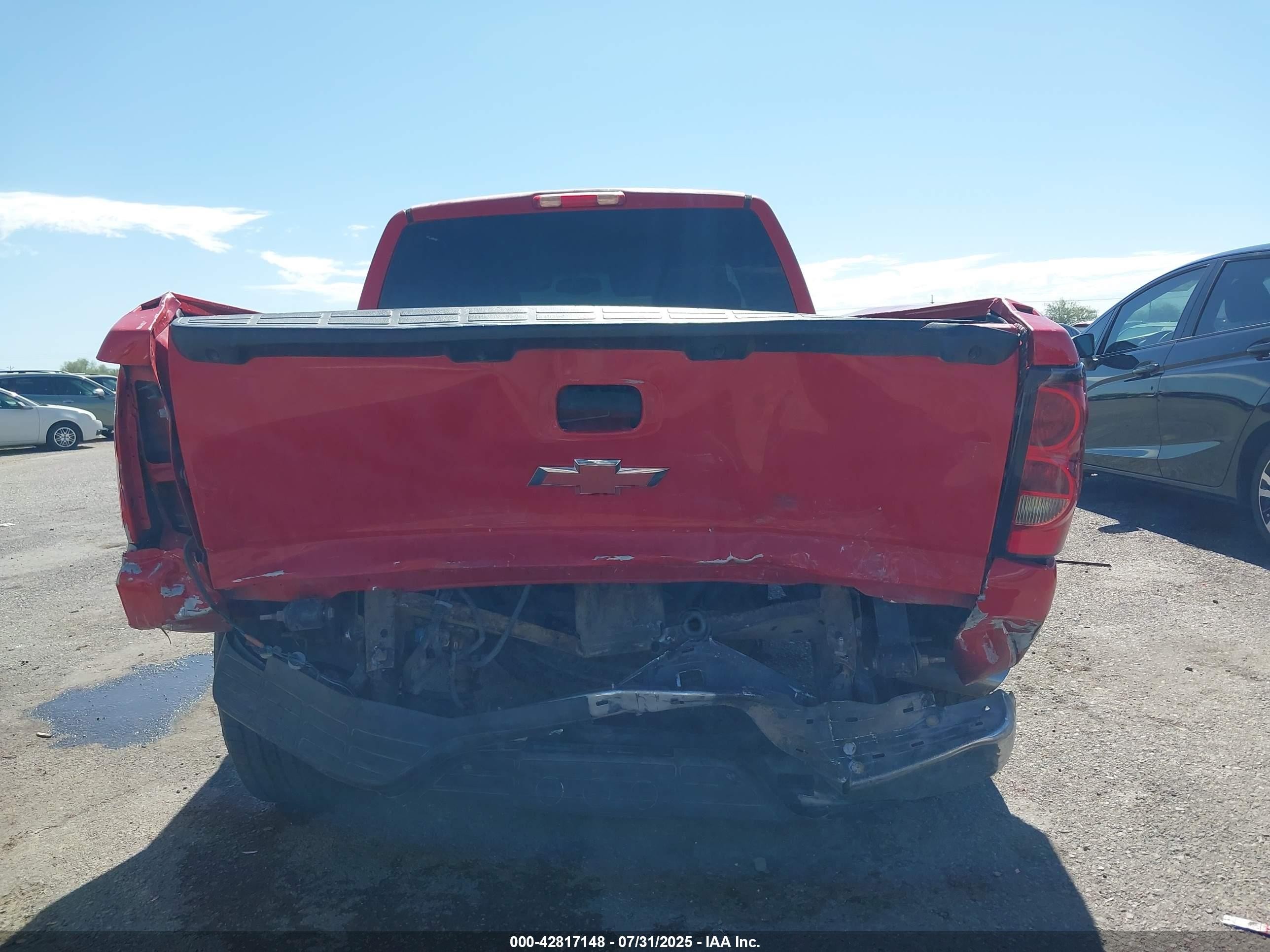2006 Chevrolet Silverado 1500 Lt2 Red vin: 1GCEC19Z06Z150442