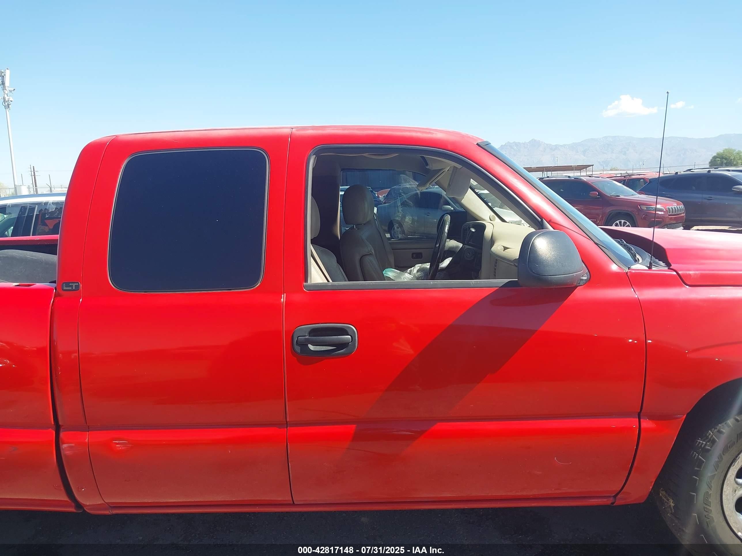 2006 Chevrolet Silverado 1500 Lt2 Red vin: 1GCEC19Z06Z150442