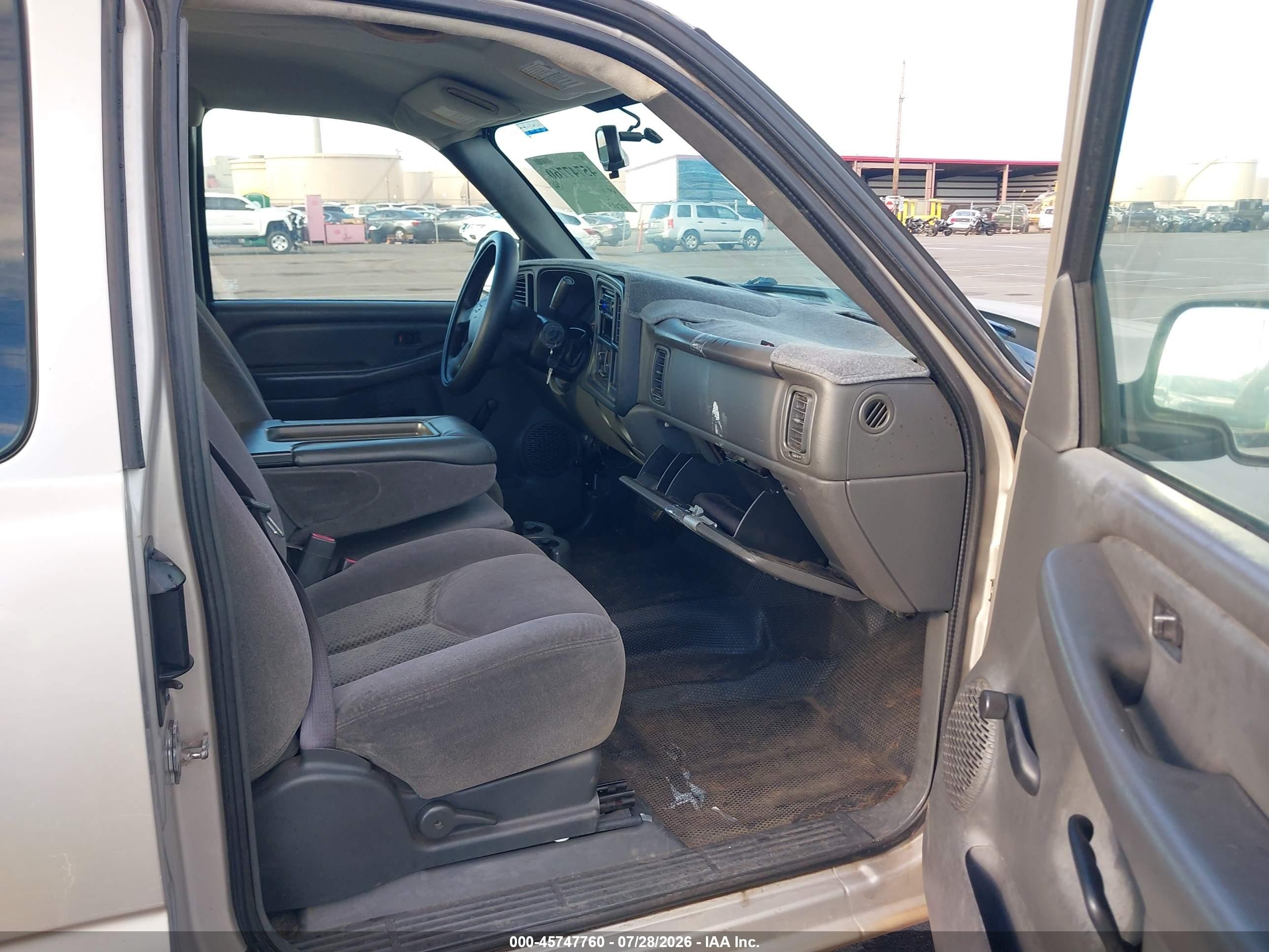 2007 Chevrolet Silverado 1500 Classic Work Truck Champagne vin: 1GCEC19Z07E127350