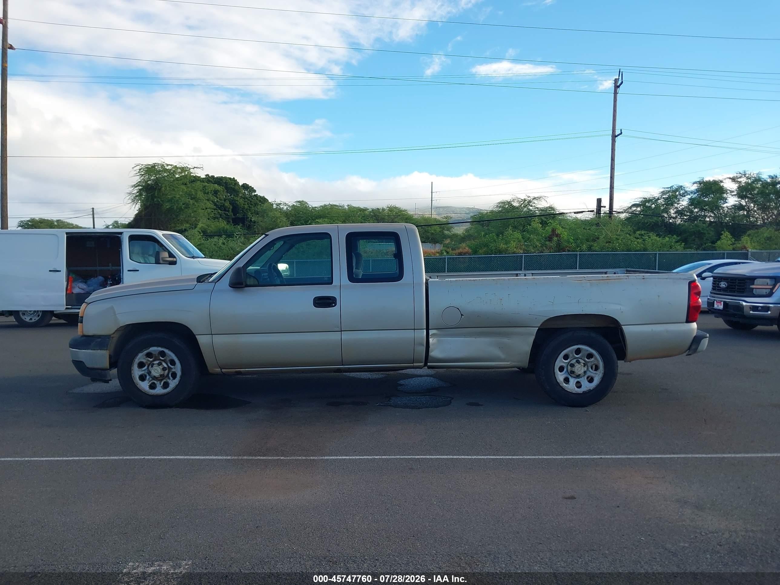 2007 Chevrolet Silverado 1500 Classic Work Truck Champagne vin: 1GCEC19Z07E127350