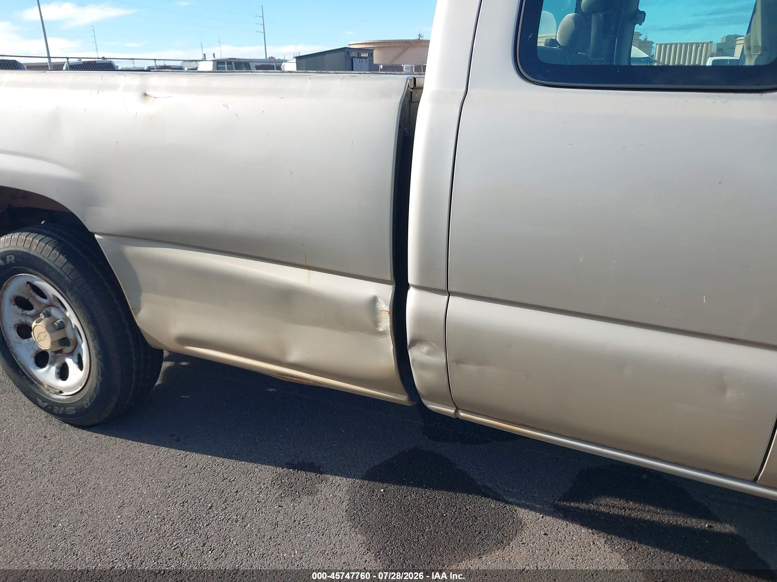 2007 Chevrolet Silverado 1500 Classic Work Truck Champagne vin: 1GCEC19Z07E127350