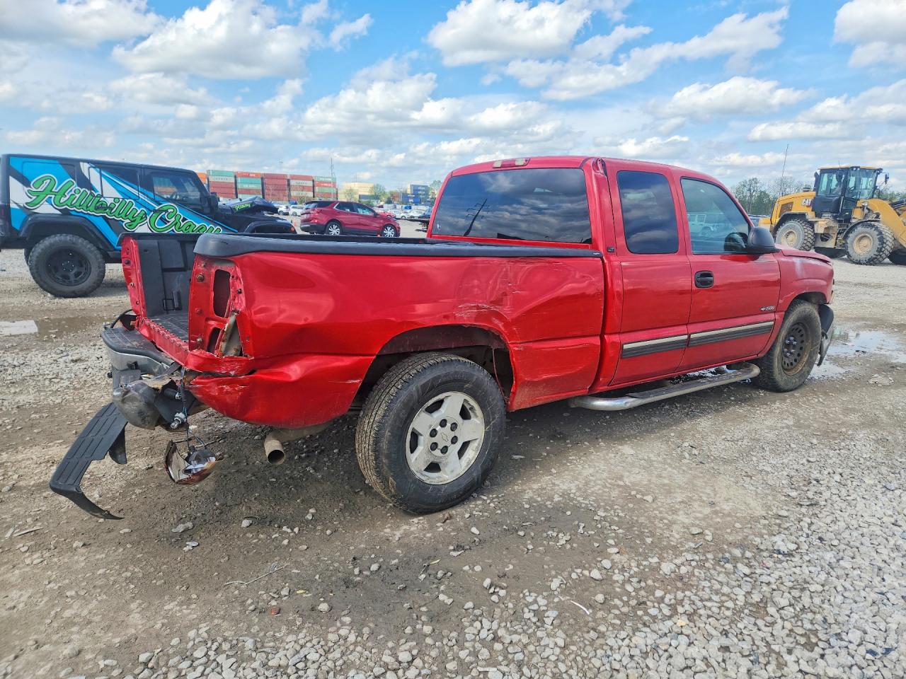 2007 Chevrolet Silverado C1500 Classic Red vin: 1GCEC19Z07Z141631