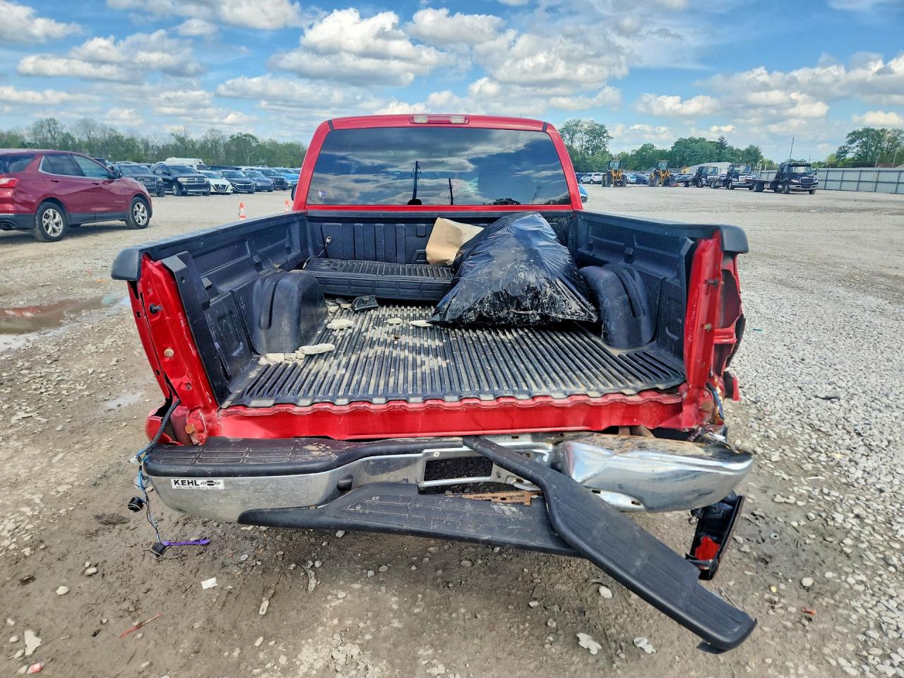 2007 Chevrolet Silverado C1500 Classic Red vin: 1GCEC19Z07Z141631