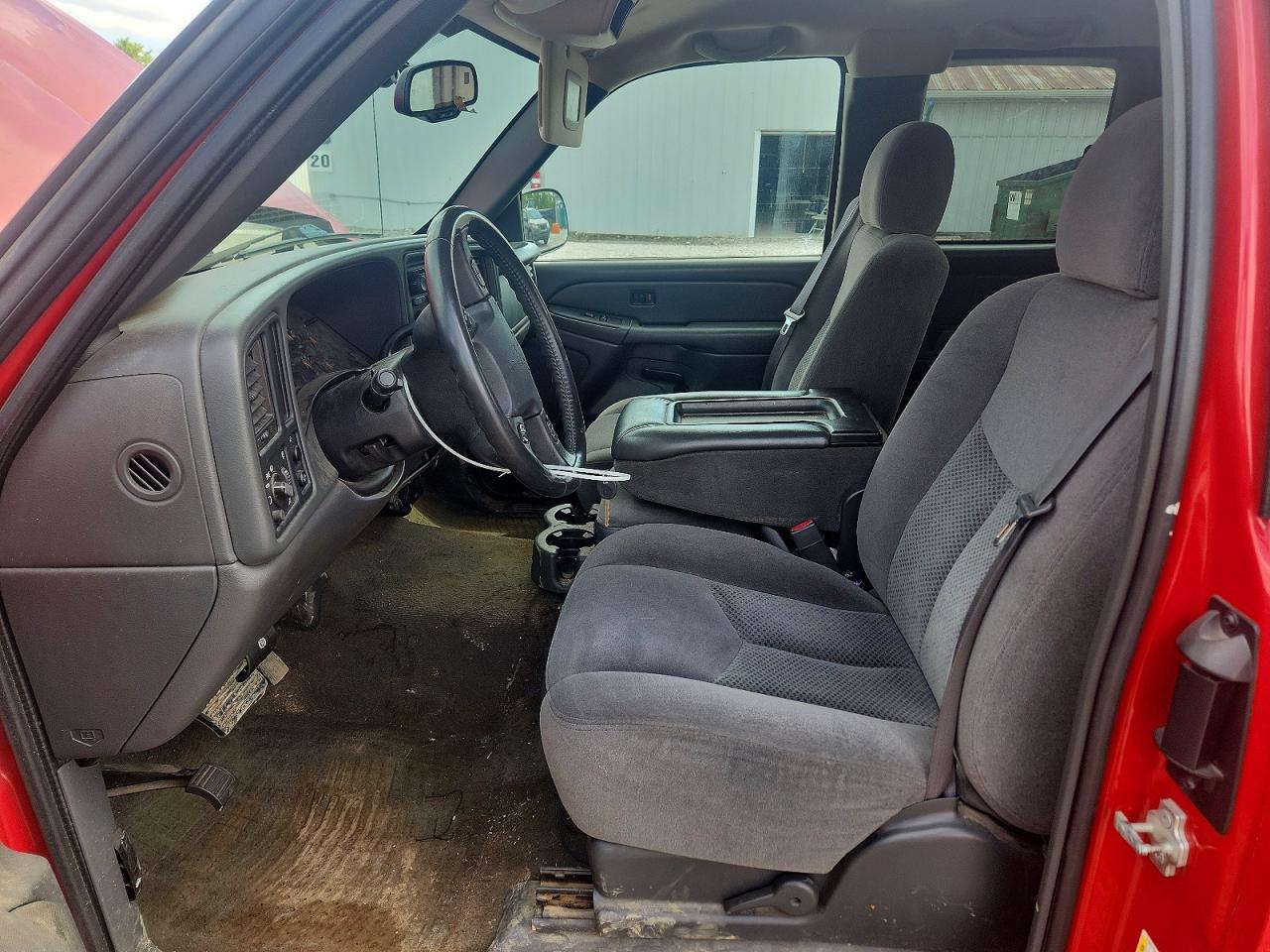 2007 Chevrolet Silverado C1500 Classic Red vin: 1GCEC19Z07Z141631
