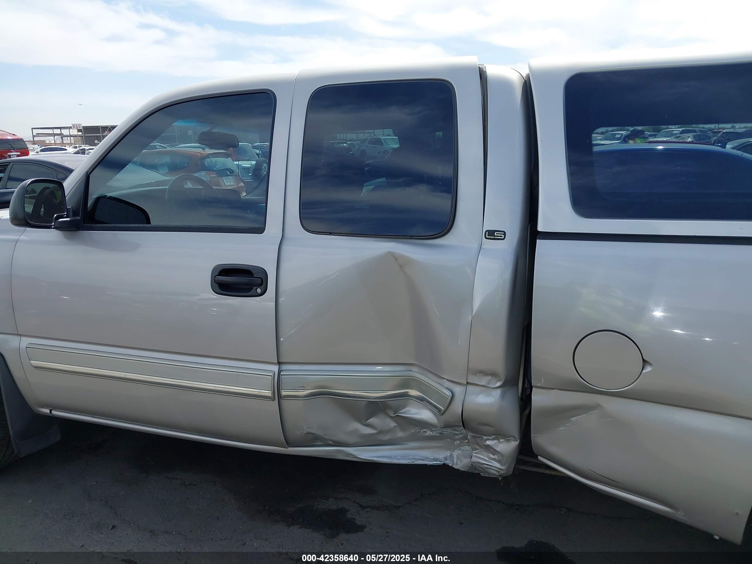 2005 Chevrolet Silverado 1500 Ls Gray vin: 1GCEC19Z15Z155129