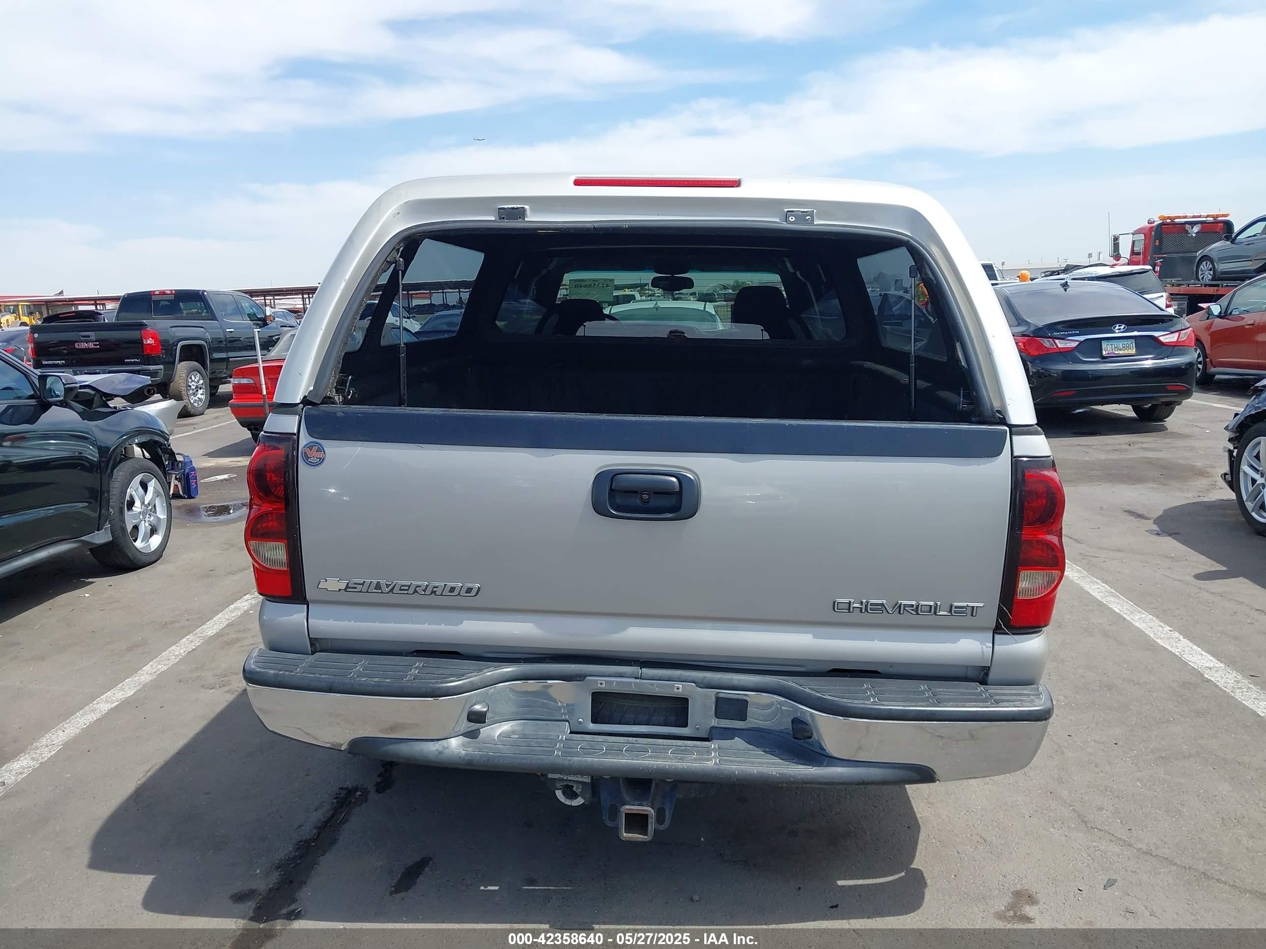 2005 Chevrolet Silverado 1500 Ls Gray vin: 1GCEC19Z15Z155129