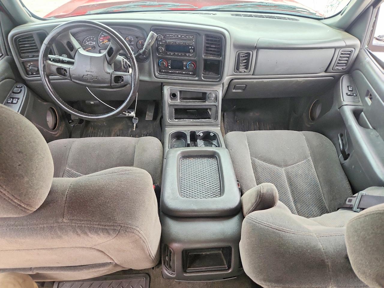 2006 Chevrolet Silverado C1500 Red vin: 1GCEC19Z26Z141435