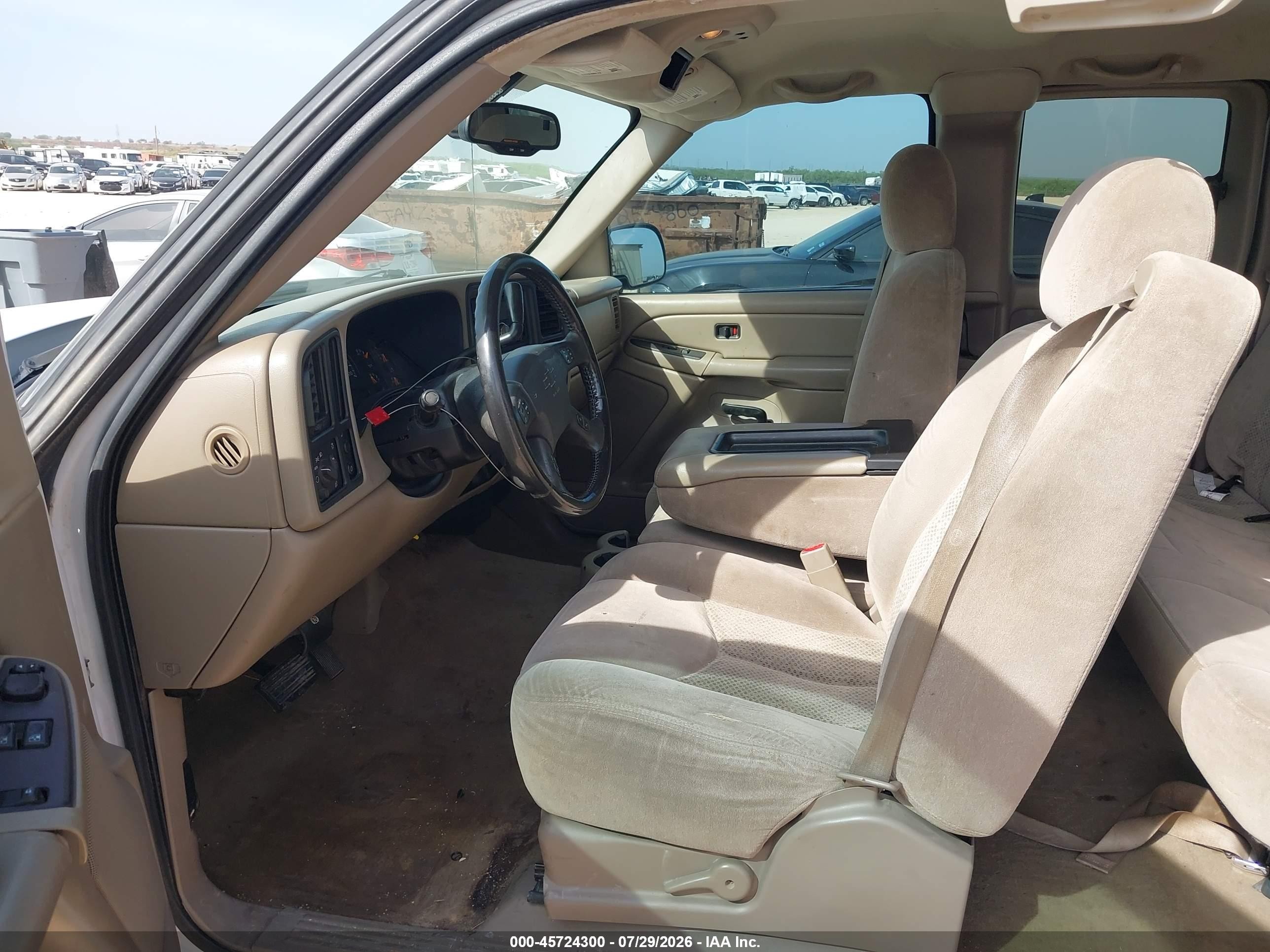 2007 Chevrolet Silverado 1500 Classic Lt1 White vin: 1GCEC19Z27Z201229