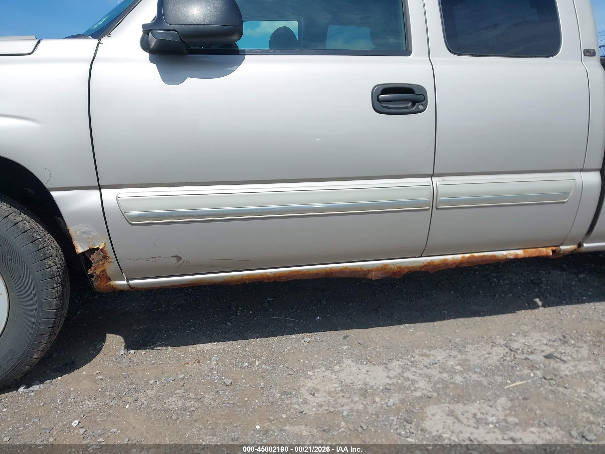 2006 Chevrolet Silverado 1500 Lt1 Silver vin: 1GCEC19Z46Z277534