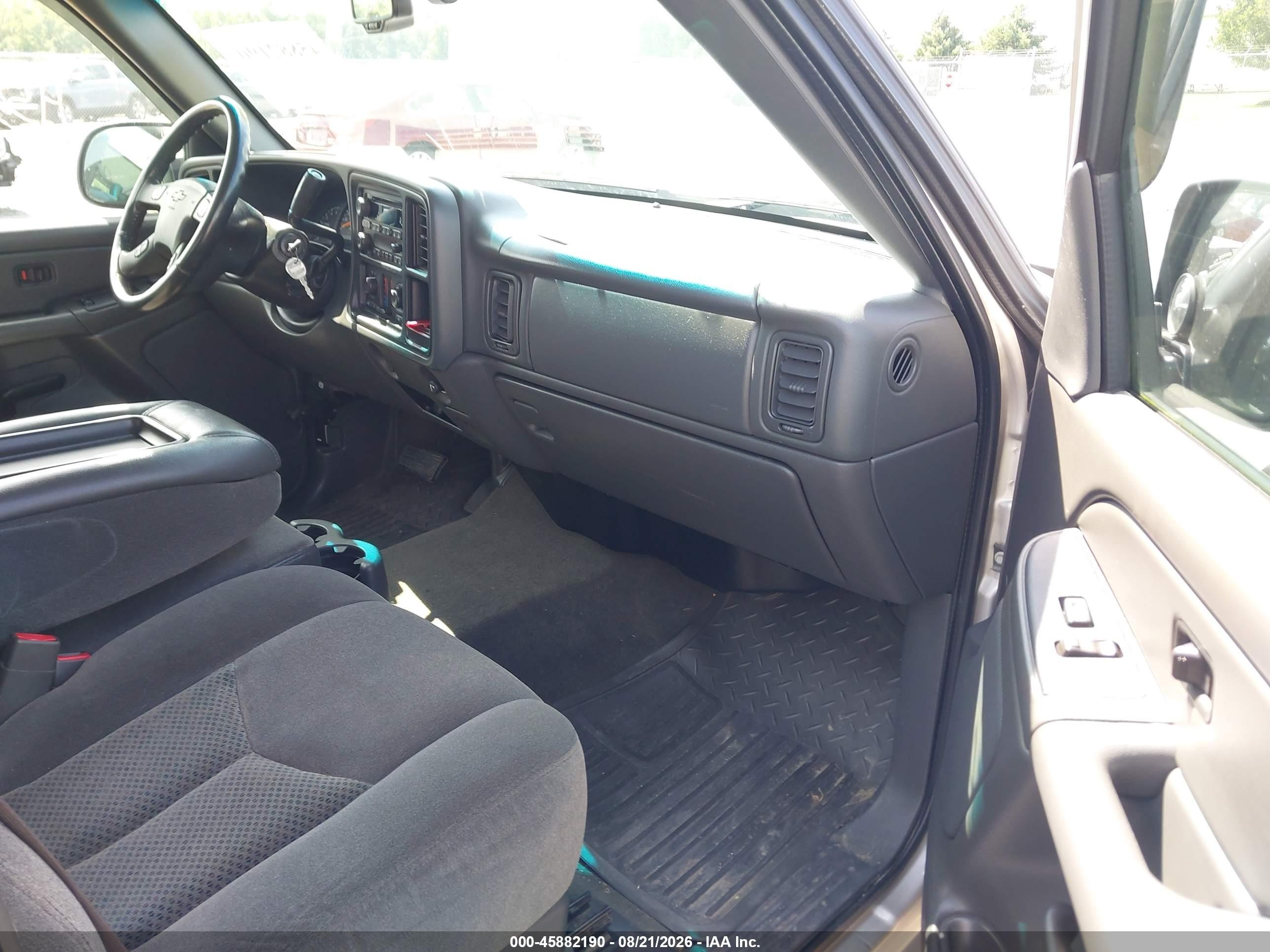 2006 Chevrolet Silverado 1500 Lt1 Silver vin: 1GCEC19Z46Z277534
