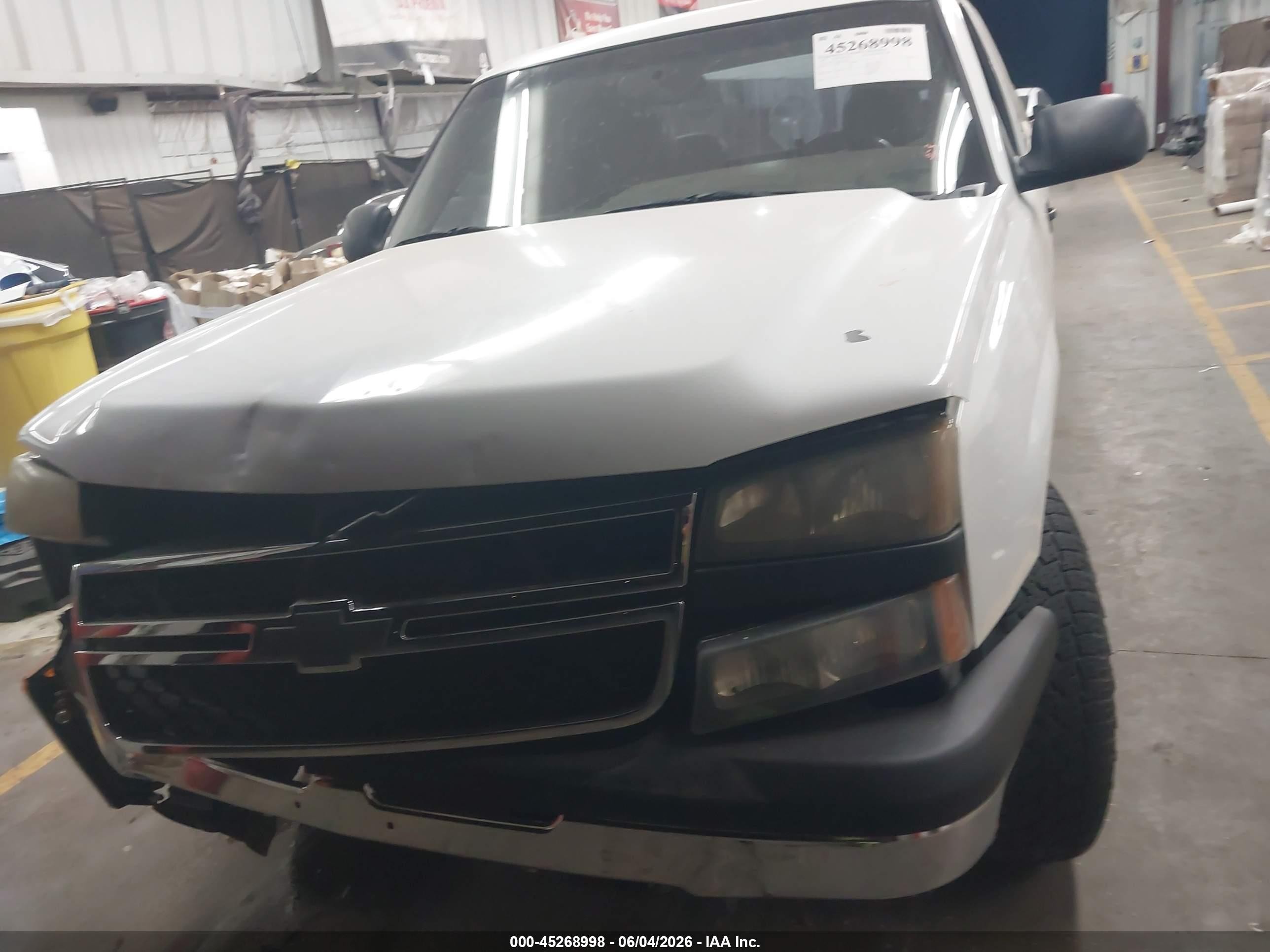 2006 Chevrolet Silverado 1500 Ls White vin: 1GCEC19Z56E176994