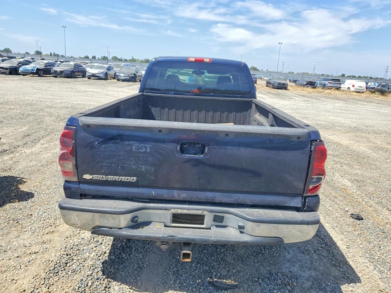 2006 Chevrolet Silverado C1500 Blue vin: 1GCEC19Z56E246140