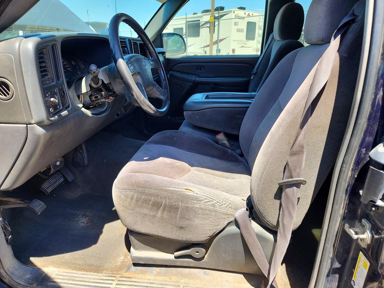 2006 Chevrolet Silverado C1500 Blue vin: 1GCEC19Z56E246140