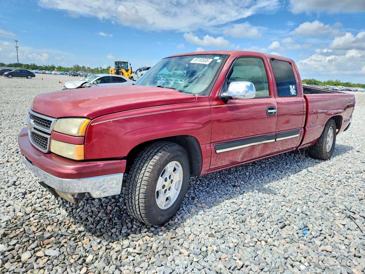 2006 Chevrolet Silverado C1500 Burgundy vin: 1GCEC19Z56Z118229