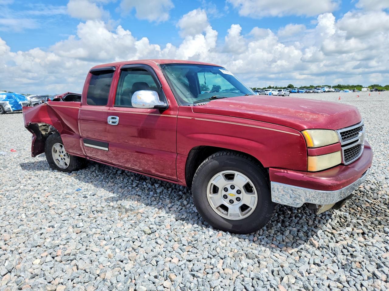 2006 Chevrolet Silverado C1500 Burgundy vin: 1GCEC19Z56Z118229