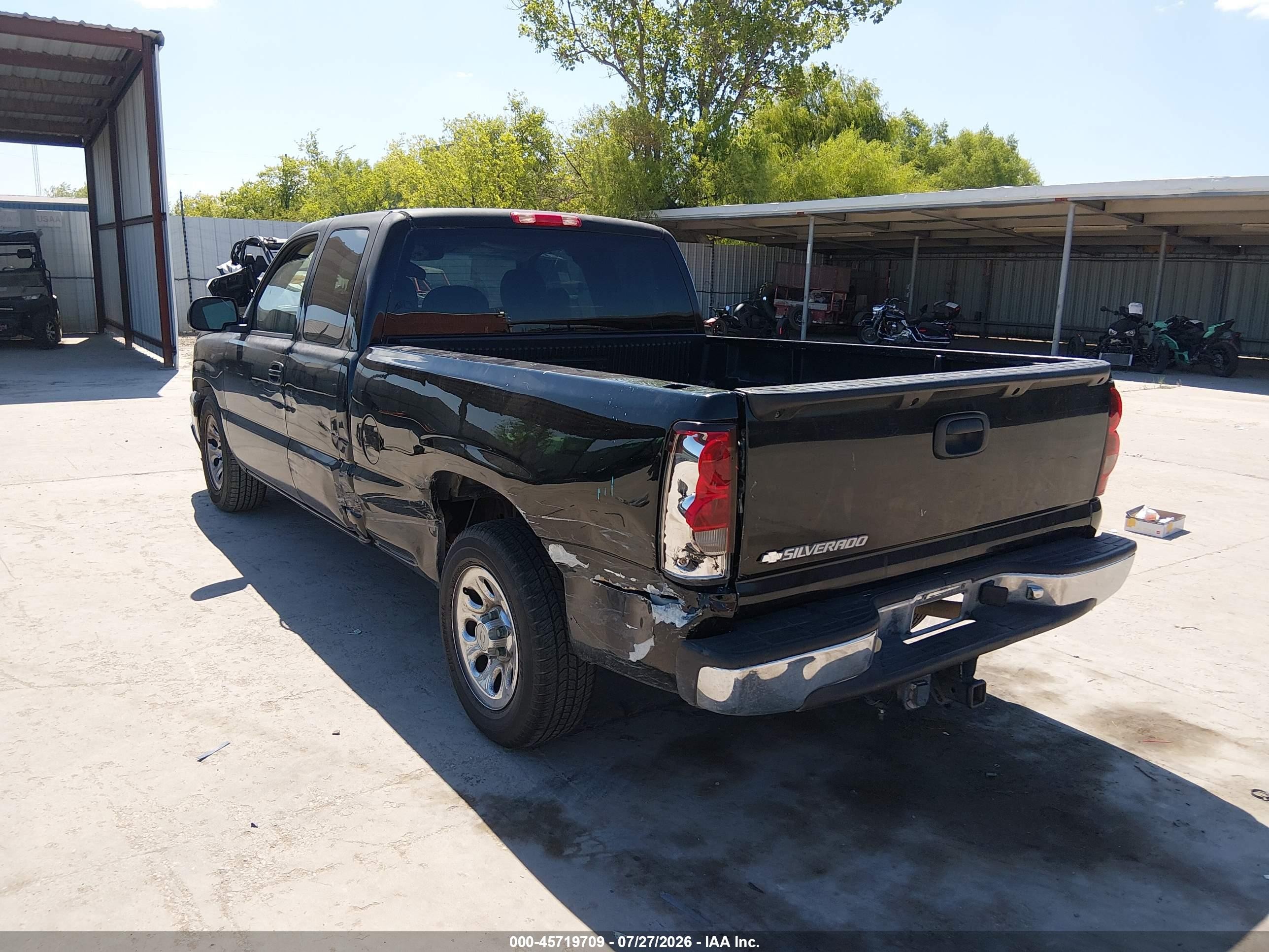 2007 Chevrolet Silverado 1500 Classic Lt2 Black vin: 1GCEC19Z57Z108558