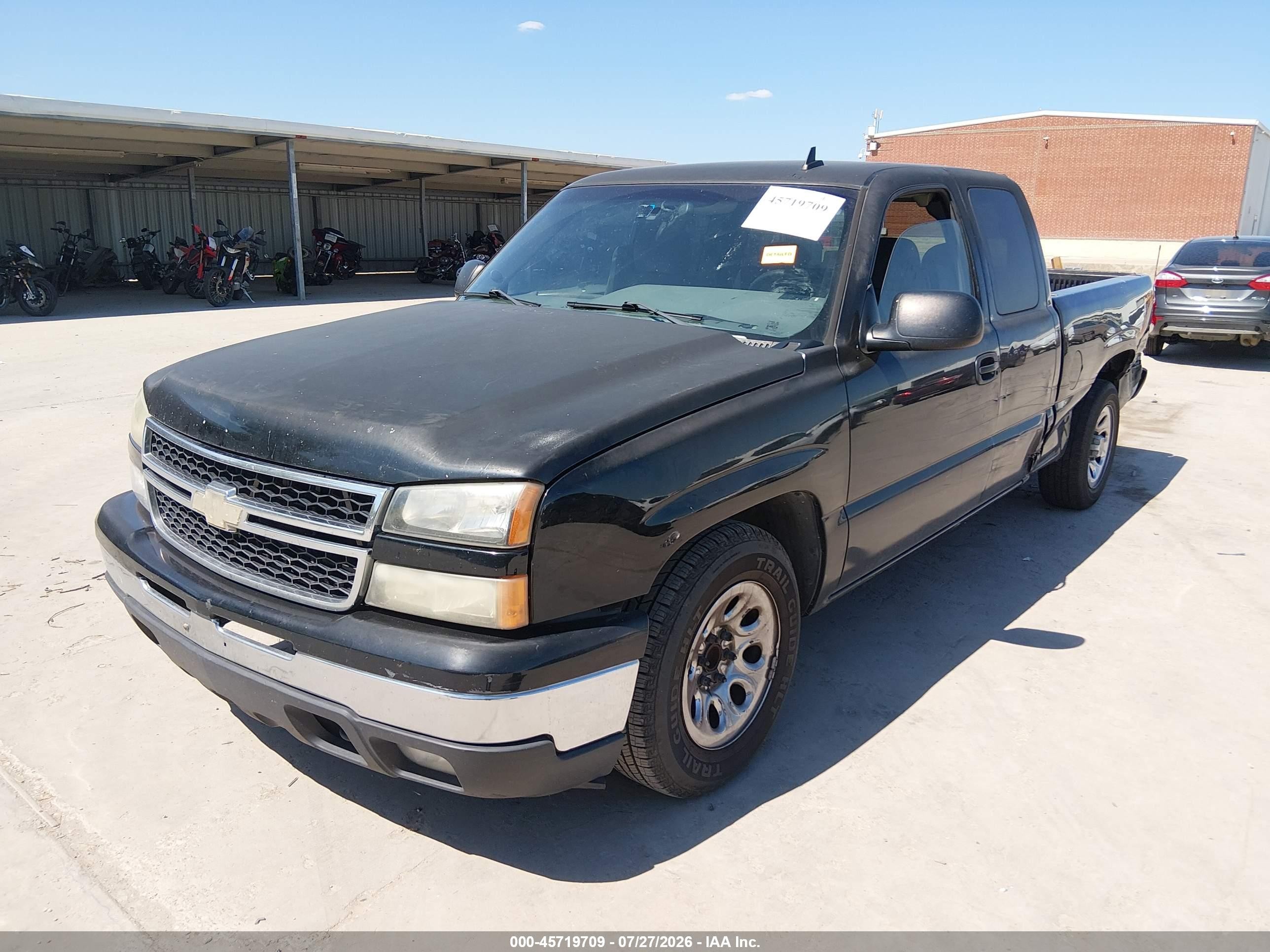 2007 Chevrolet Silverado 1500 Classic Lt2 Black vin: 1GCEC19Z57Z108558