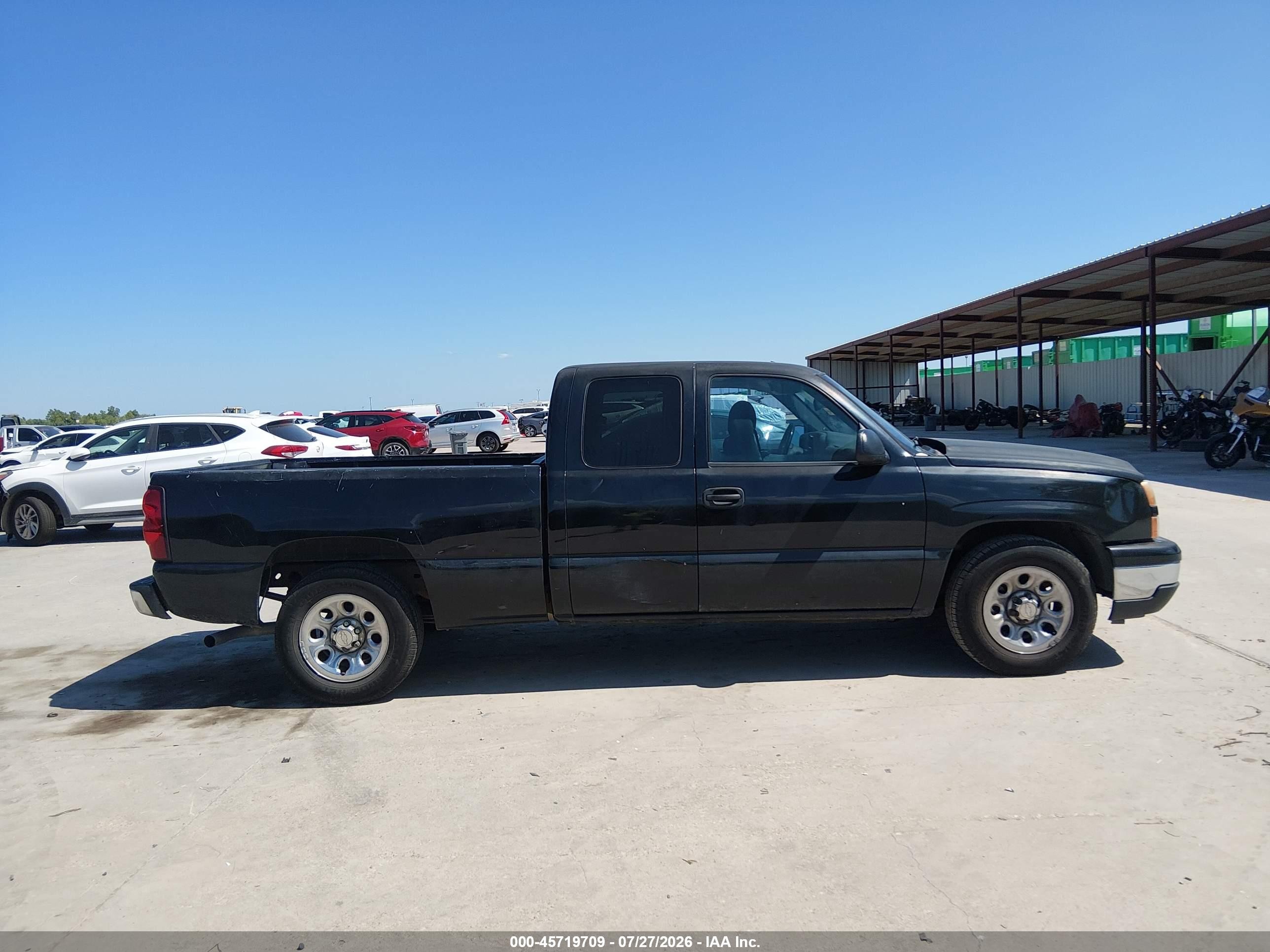 2007 Chevrolet Silverado 1500 Classic Lt2 Black vin: 1GCEC19Z57Z108558