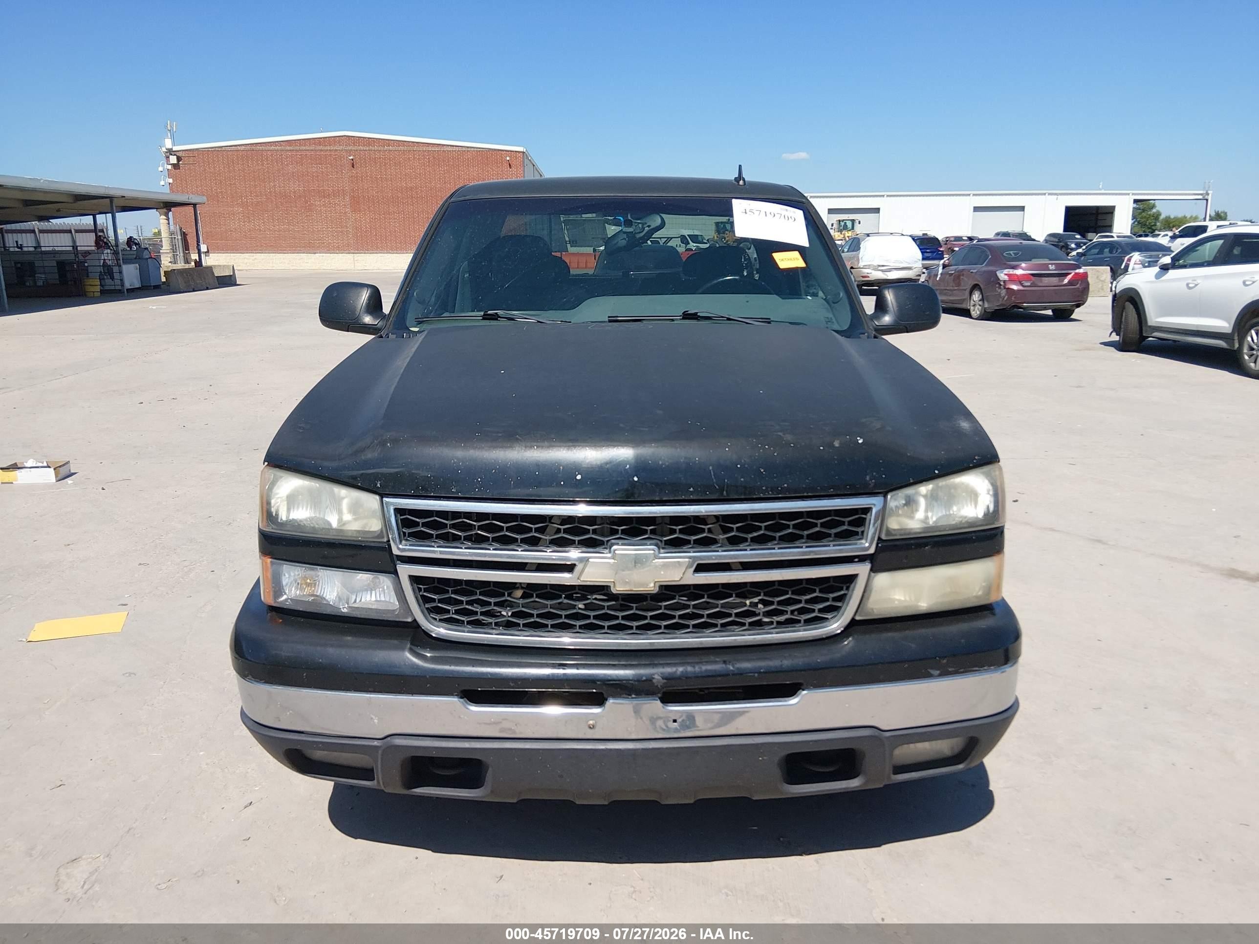 2007 Chevrolet Silverado 1500 Classic Lt2 Black vin: 1GCEC19Z57Z108558