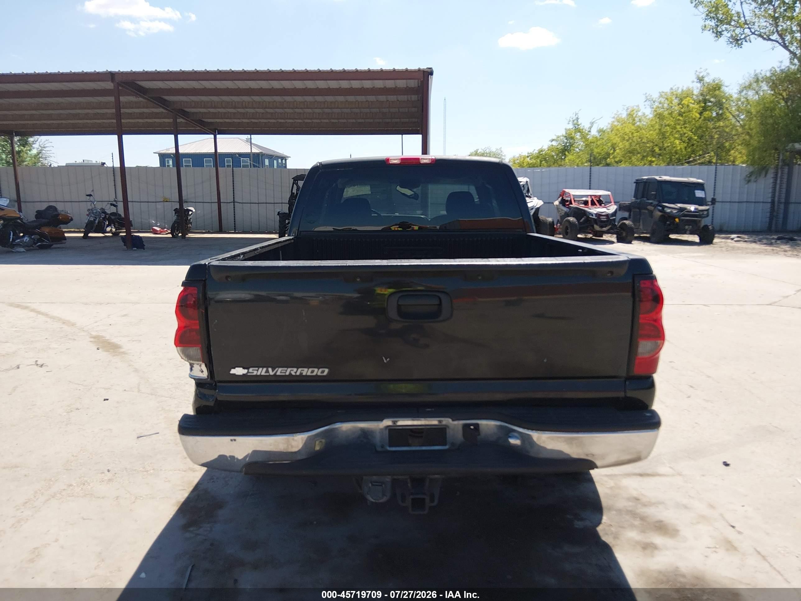 2007 Chevrolet Silverado 1500 Classic Lt2 Black vin: 1GCEC19Z57Z108558