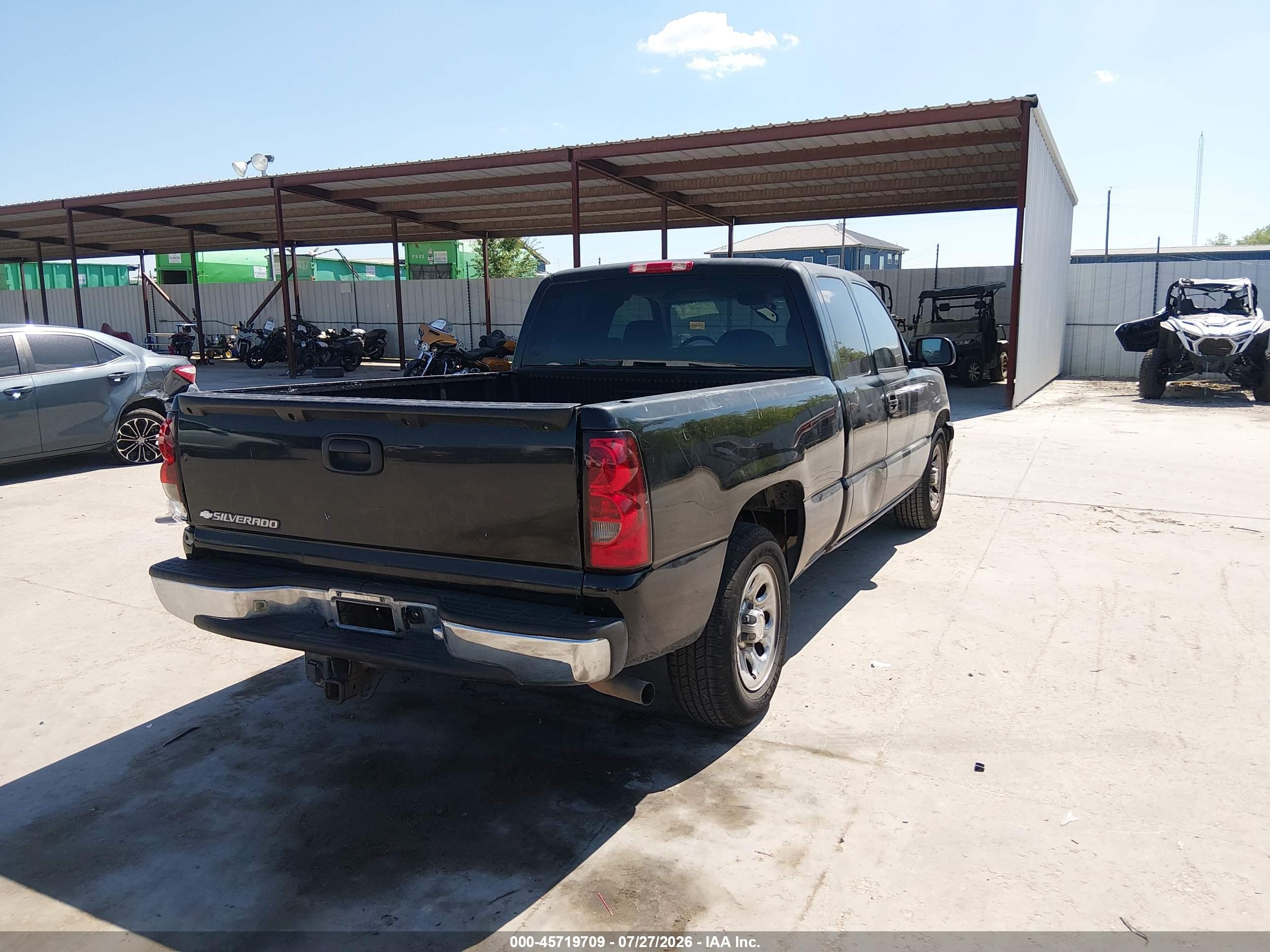 2007 Chevrolet Silverado 1500 Classic Lt2 Black vin: 1GCEC19Z57Z108558