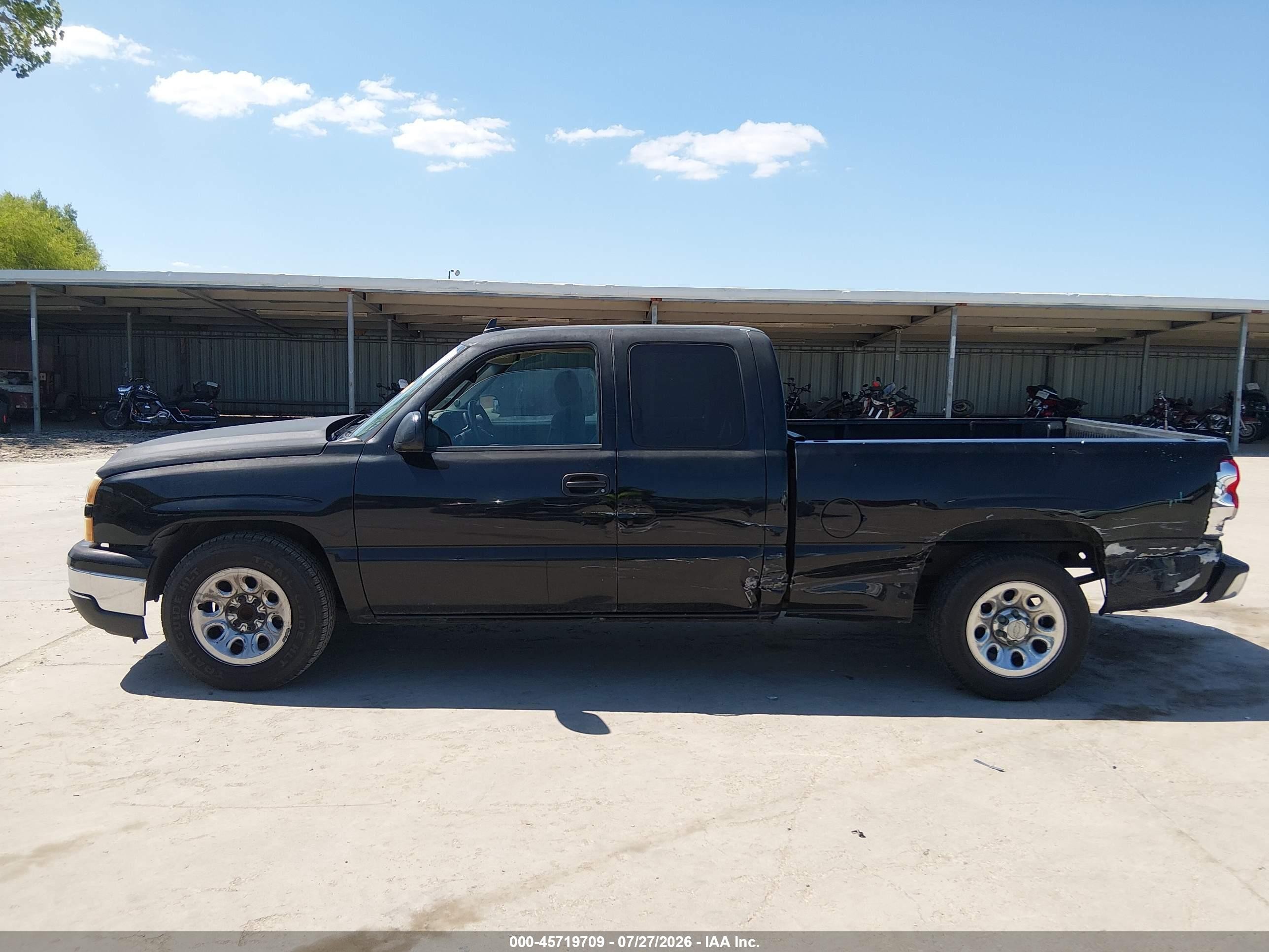 2007 Chevrolet Silverado 1500 Classic Lt2 Black vin: 1GCEC19Z57Z108558