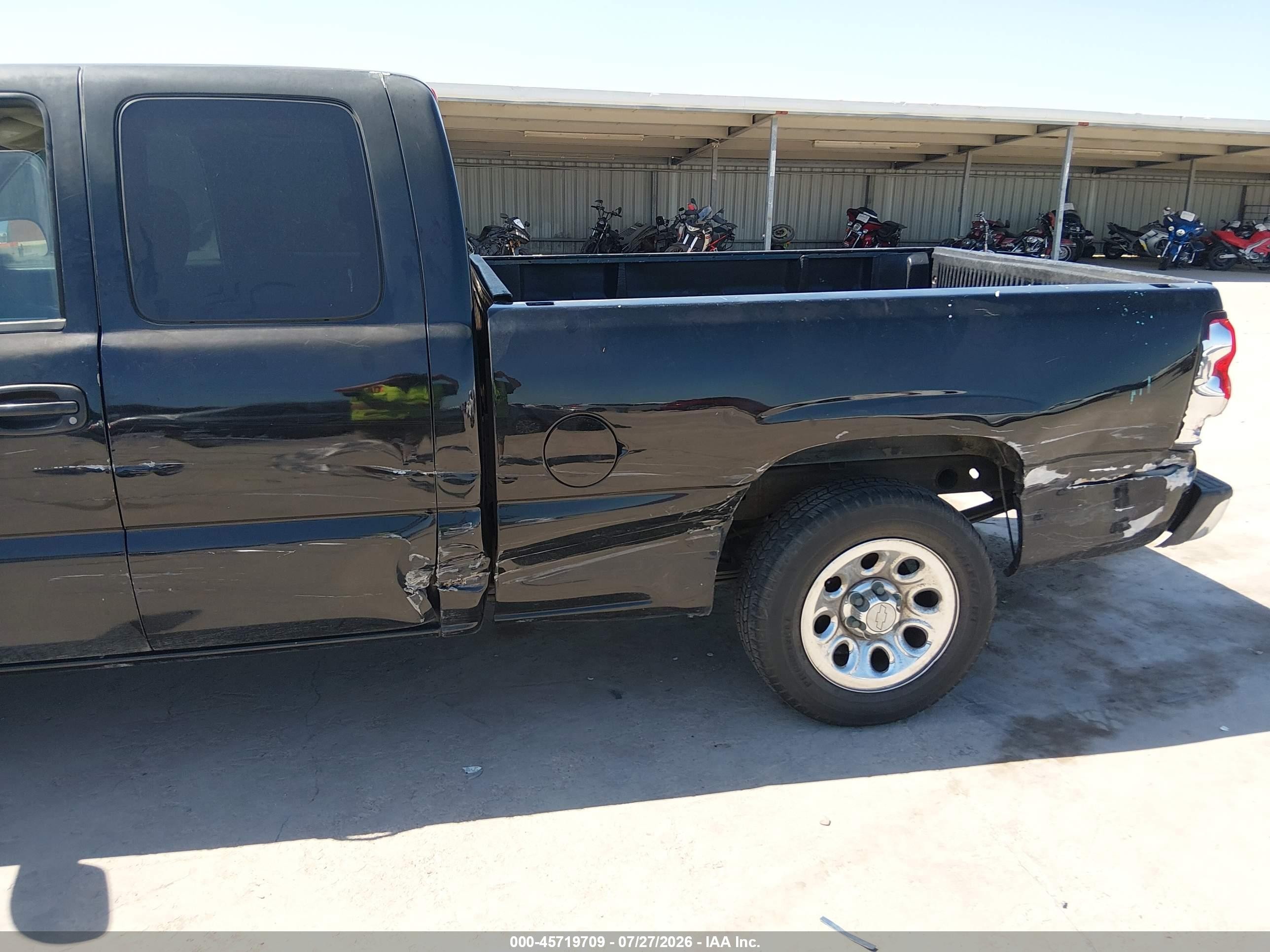 2007 Chevrolet Silverado 1500 Classic Lt2 Black vin: 1GCEC19Z57Z108558