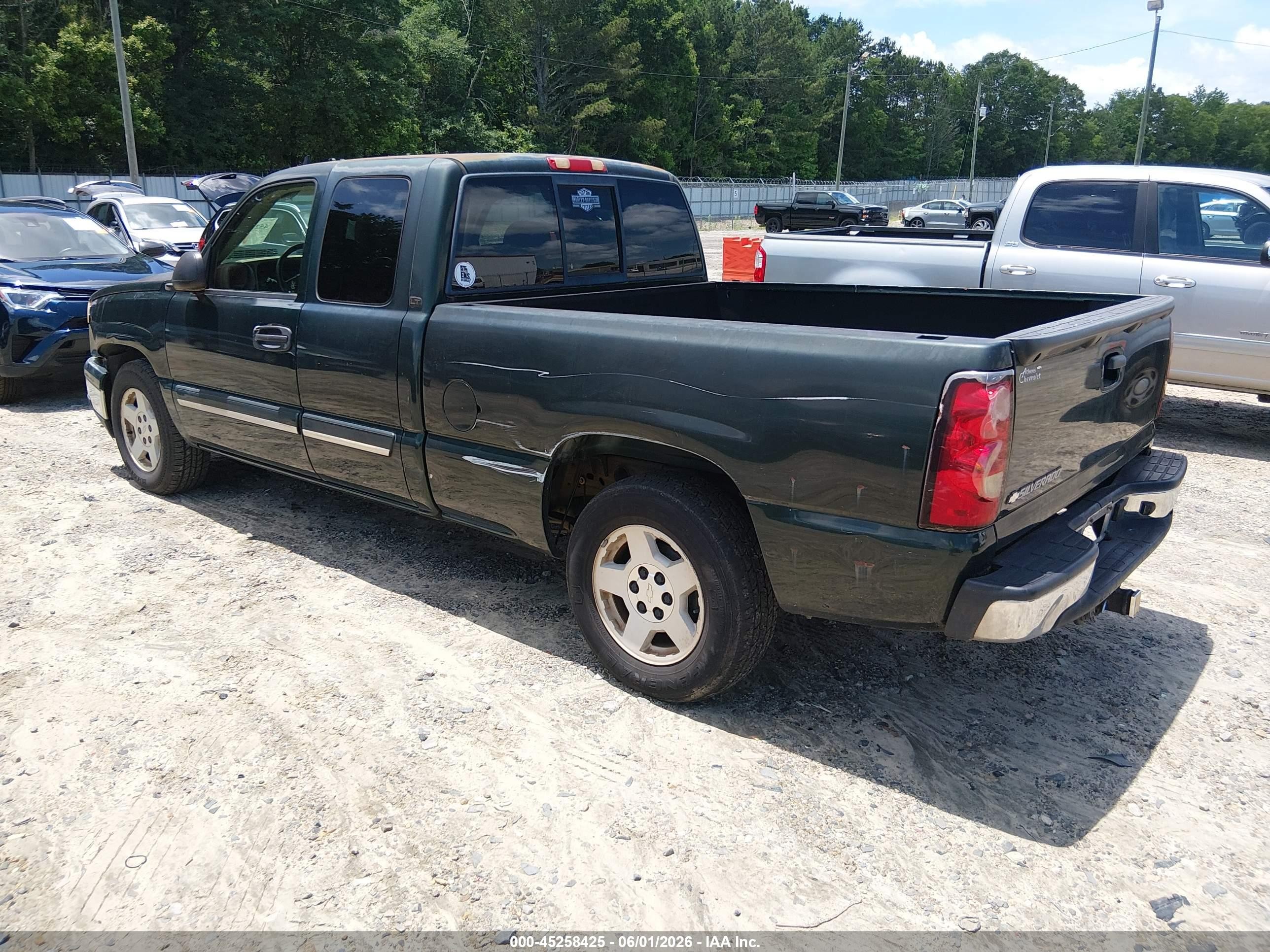 2006 Chevrolet Silverado 1500 Lt3 Green vin: 1GCEC19Z76Z200026